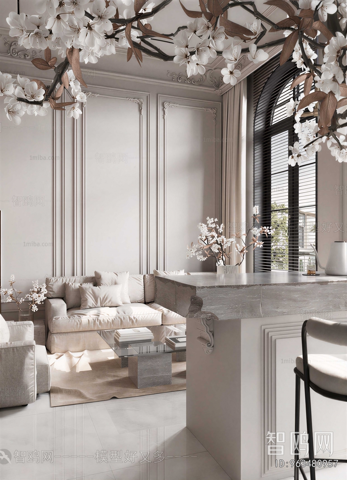French Style A Living Room