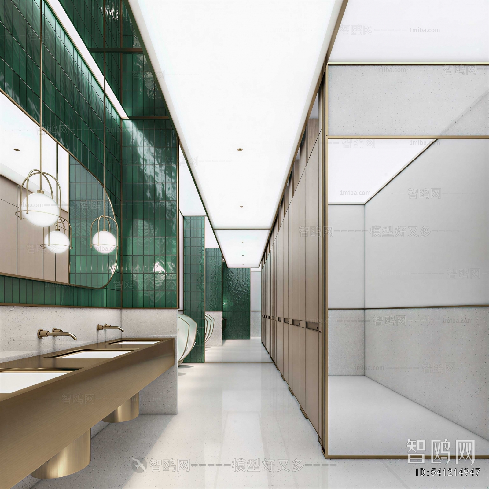 Modern Public Toilet