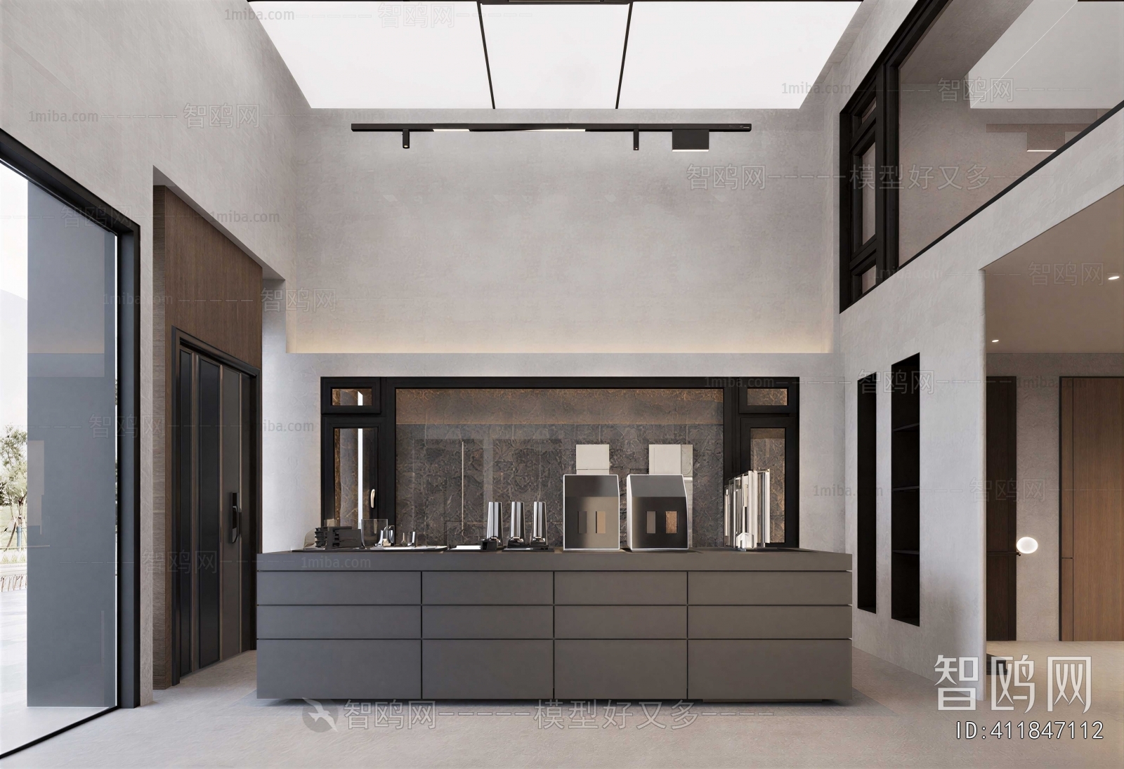 Modern Open Kitchen