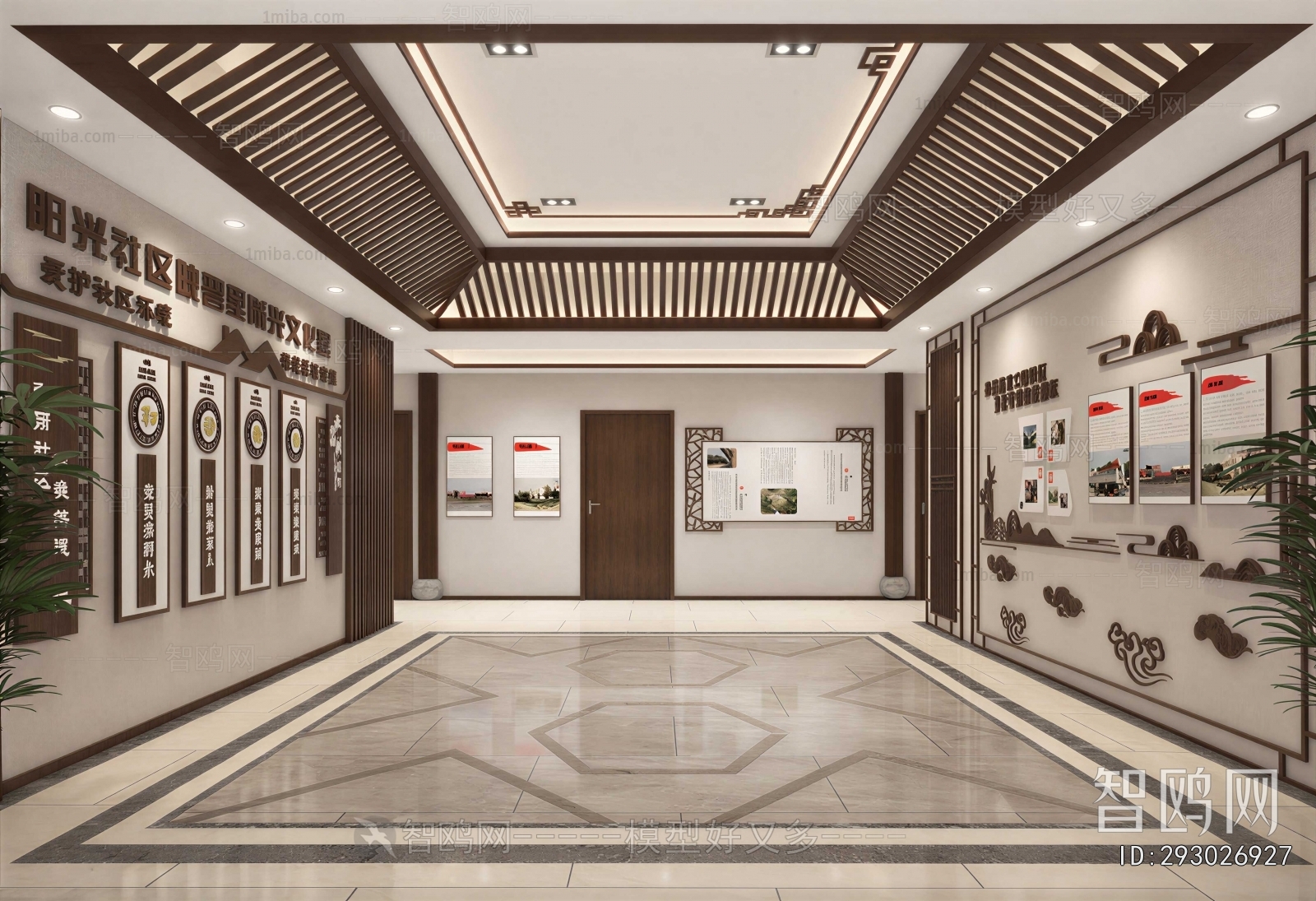New Chinese Style Exhibition Hall