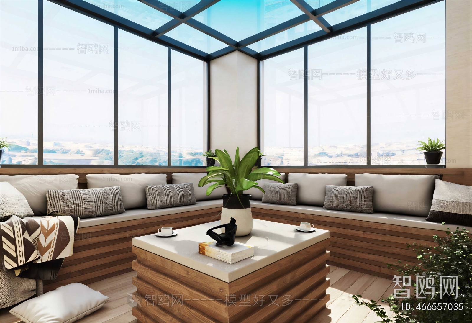 Modern Glass Sun Room