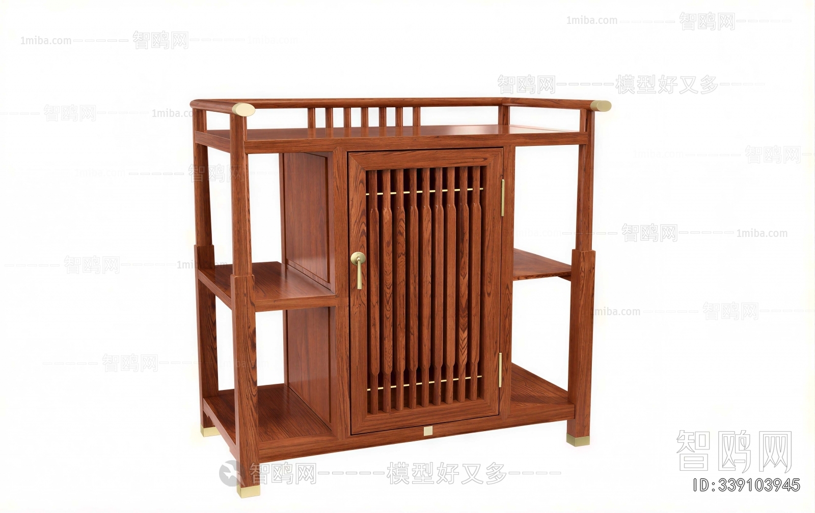 New Chinese Style Side Cabinet