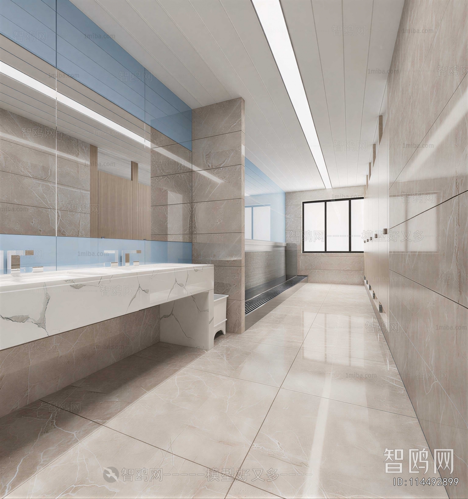 Modern Public Toilet