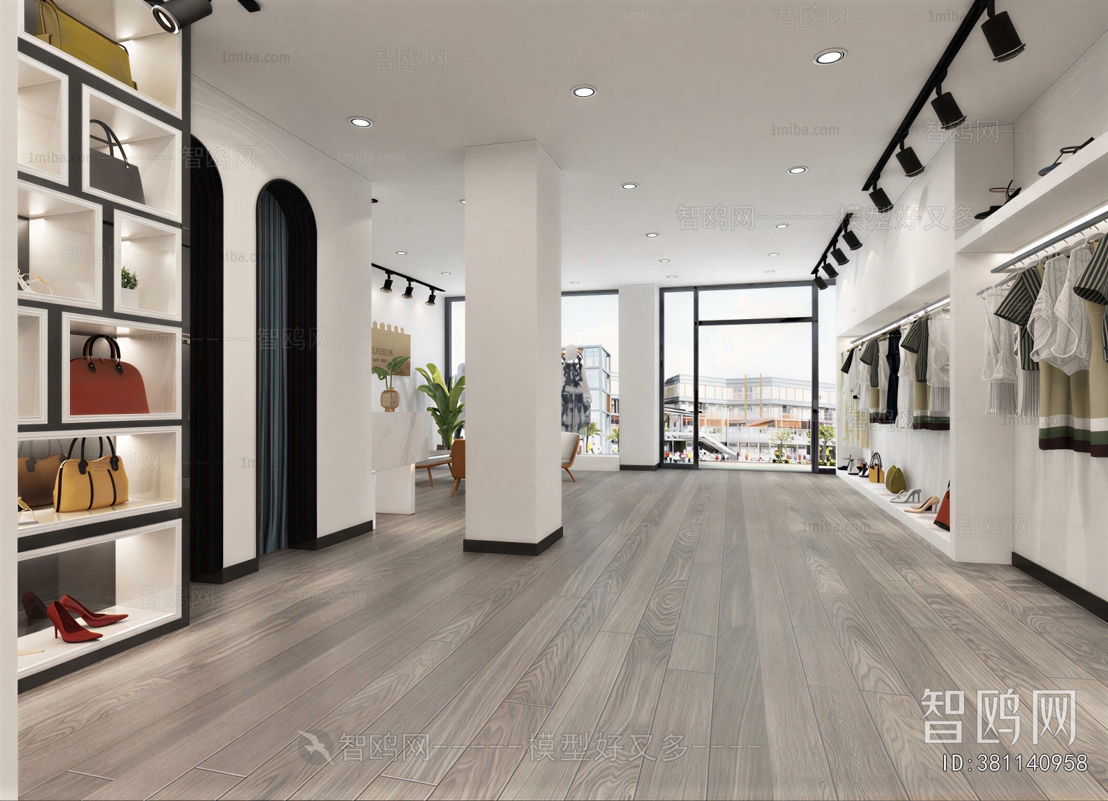 Modern Clothing Store