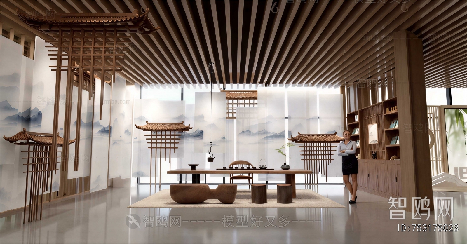 New Chinese Style Tea House