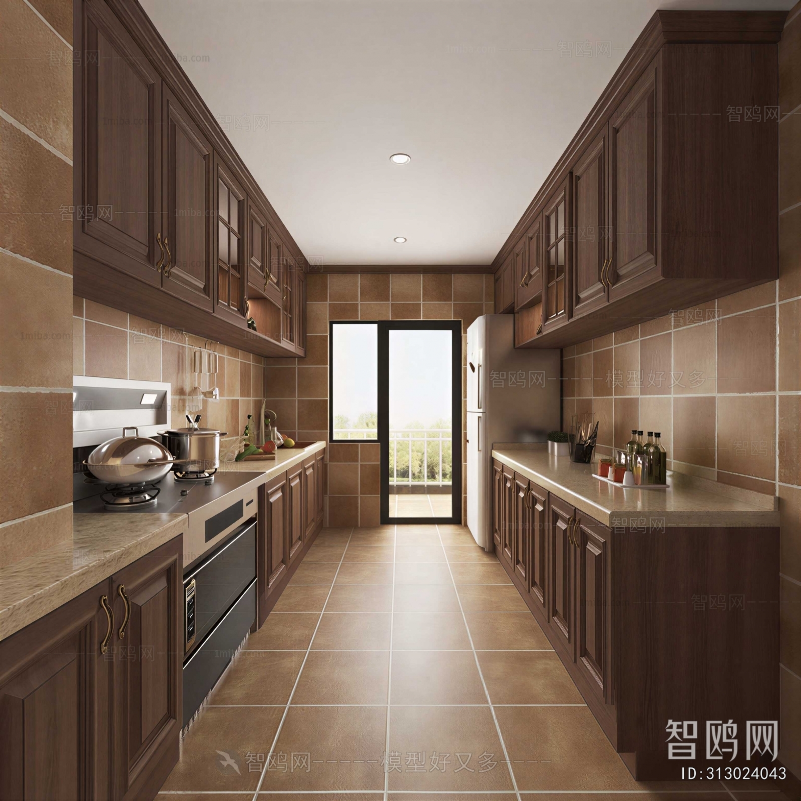 Modern The Kitchen