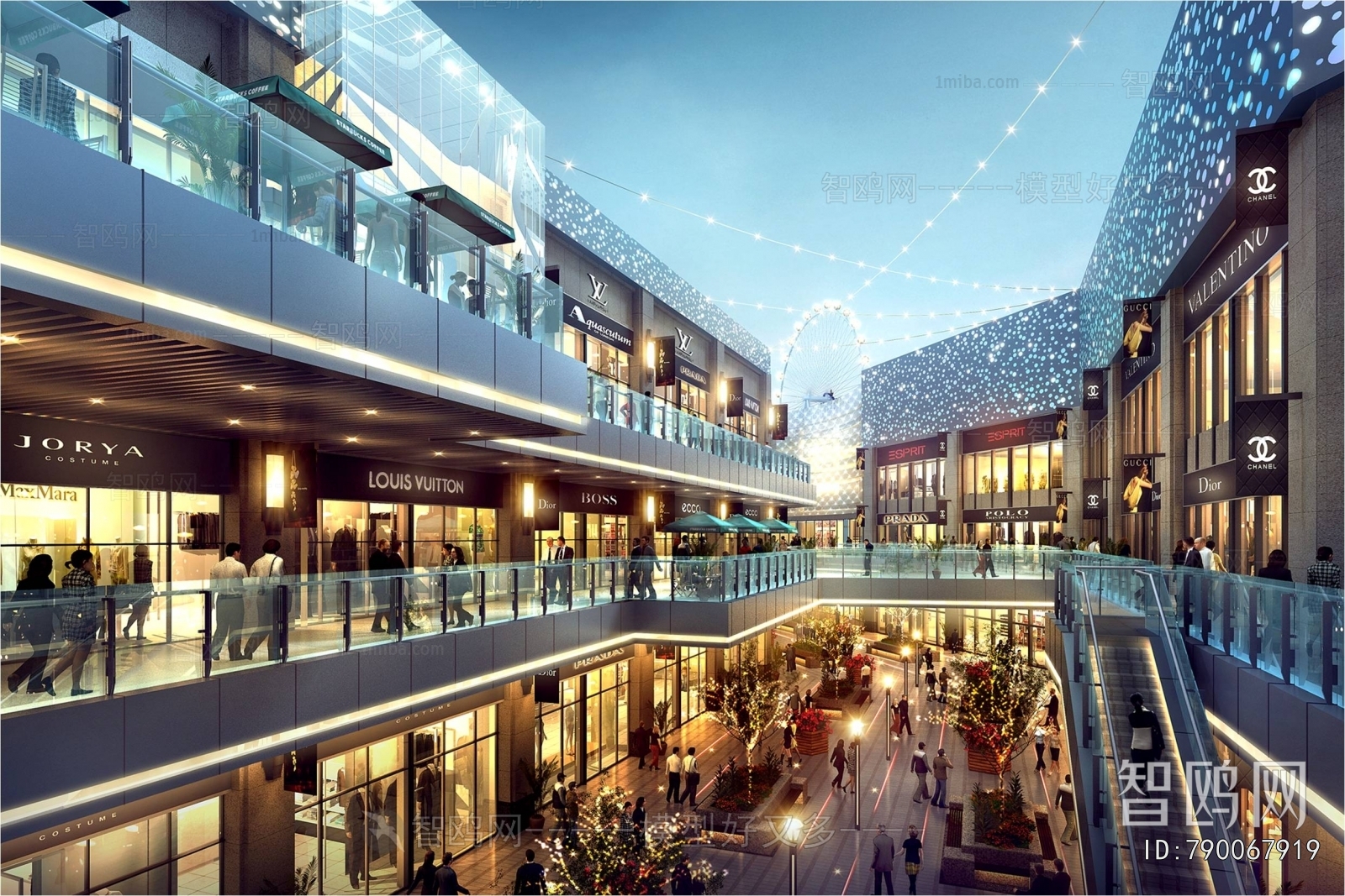 Modern Appearance Of Commercial Building