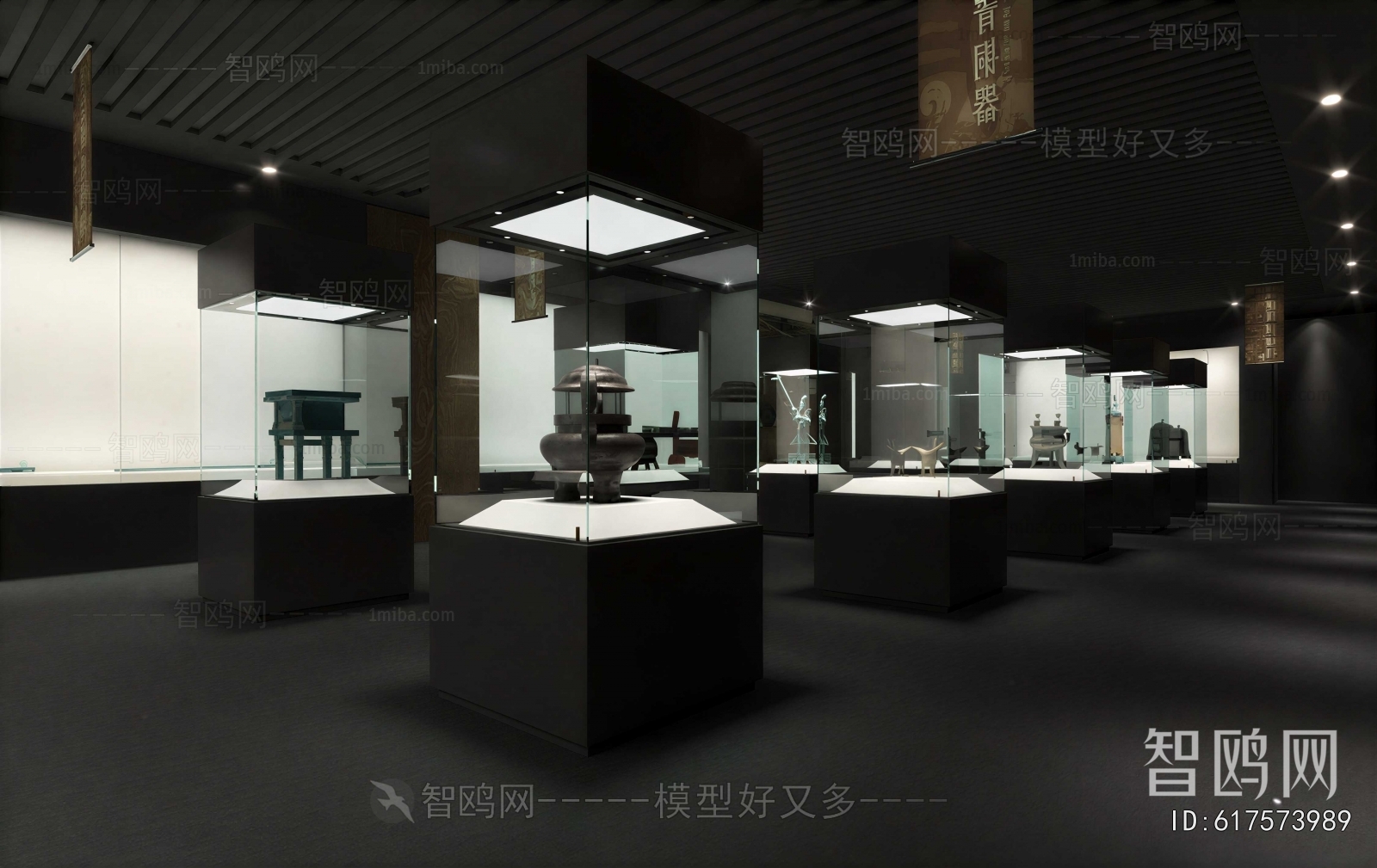 New Chinese Style Exhibition Hall