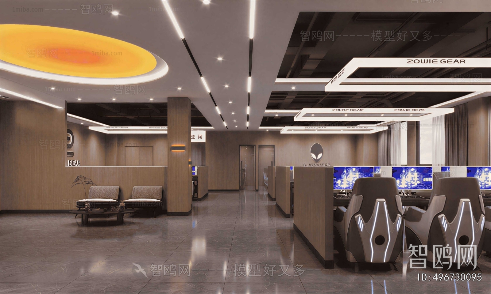 Modern Internet Cafe