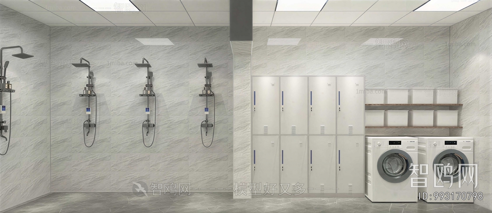 Modern Public Toilet