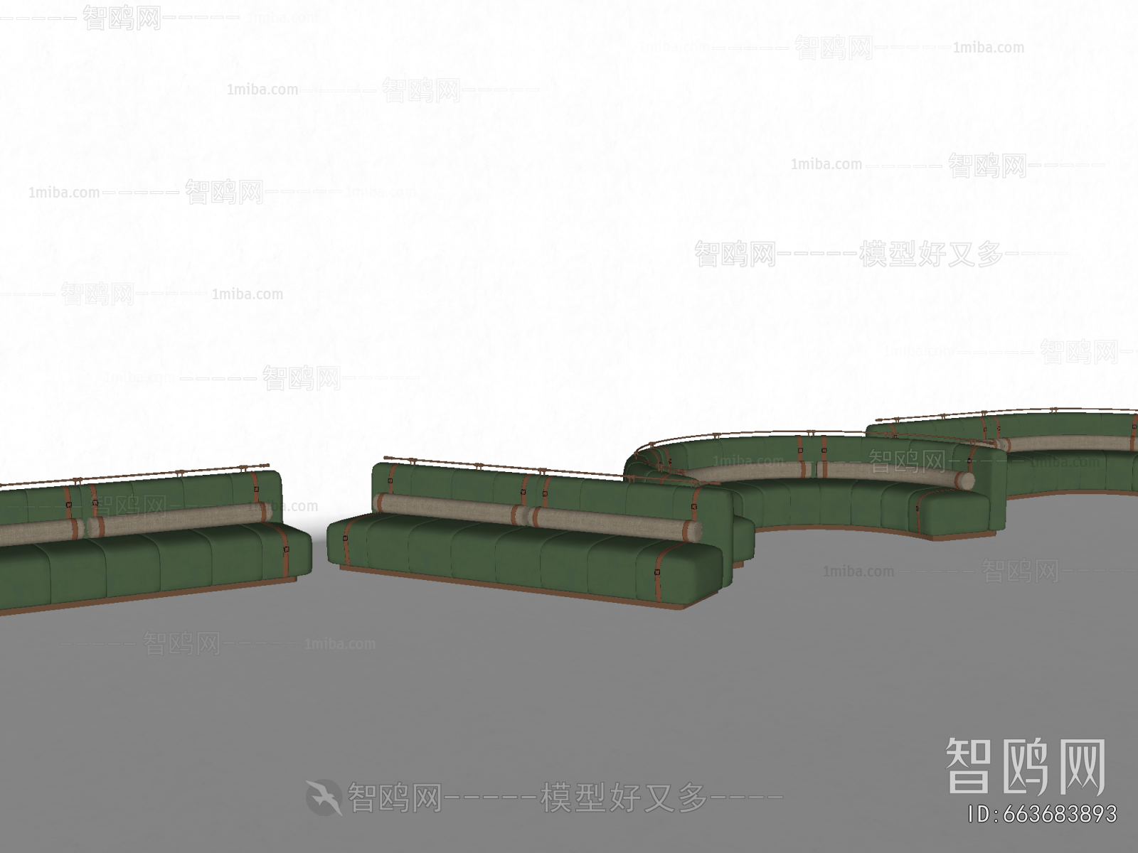 Modern Multi Person Sofa