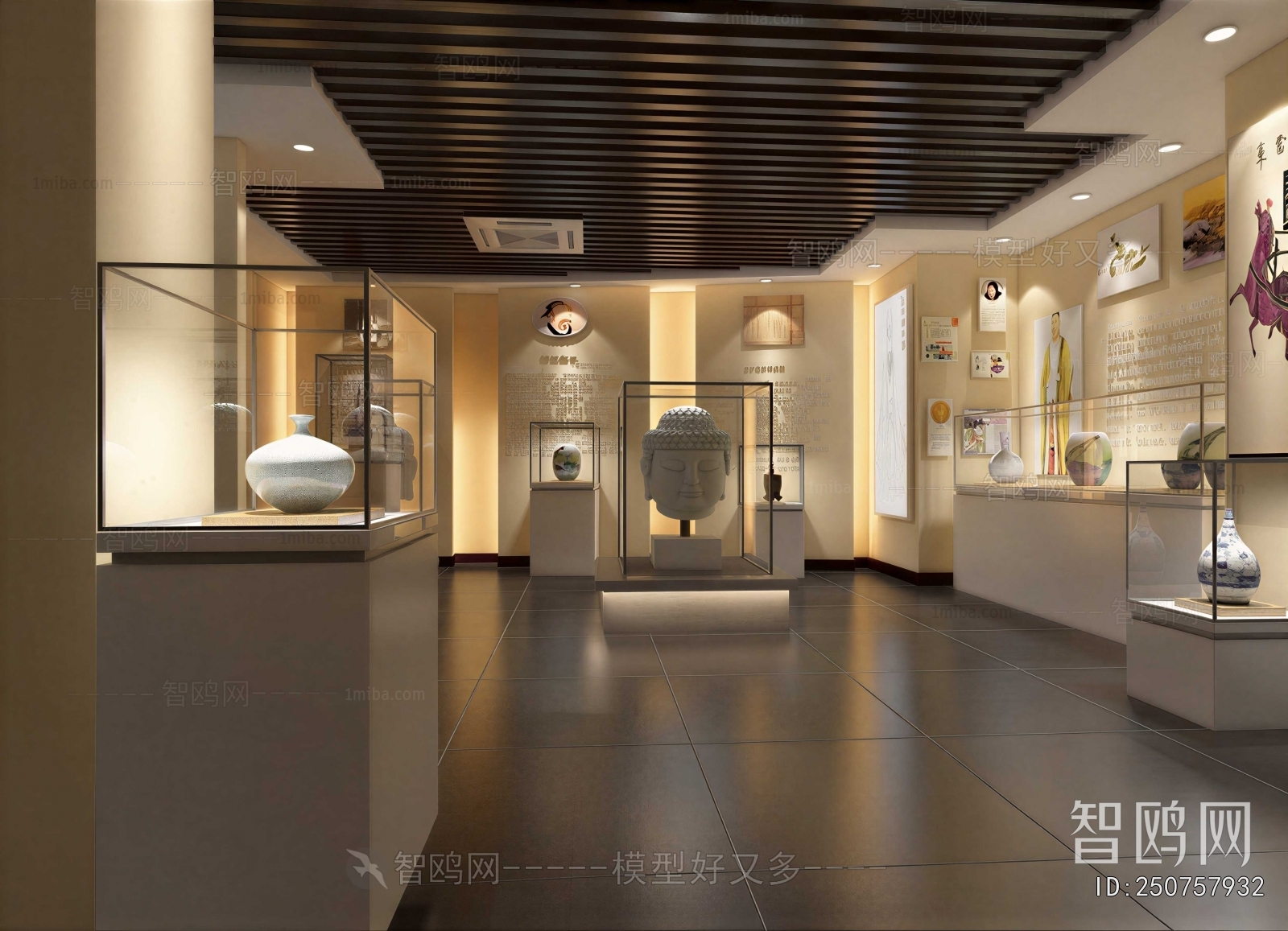 New Chinese Style Exhibition Hall
