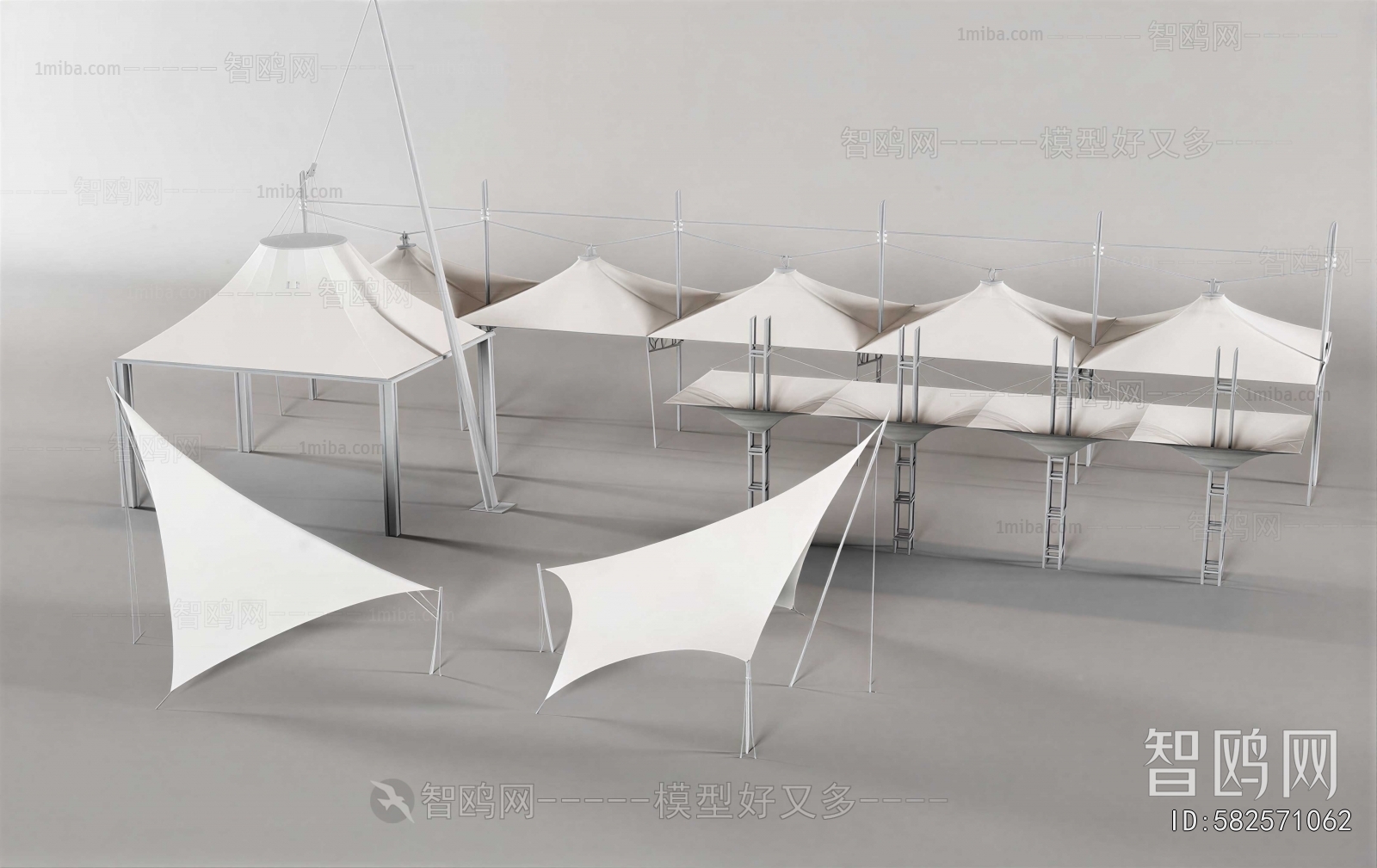 Modern Sunshade/Canopy/Tensioning Film