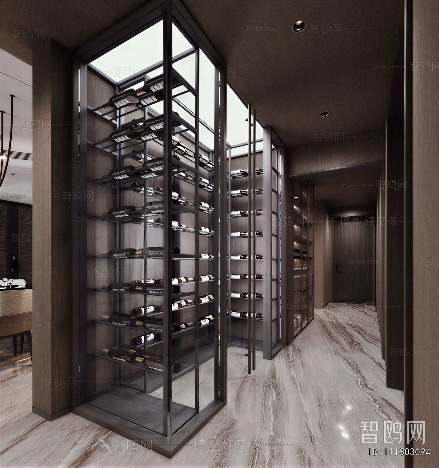 Modern Wine Cellar/Wine Tasting Room