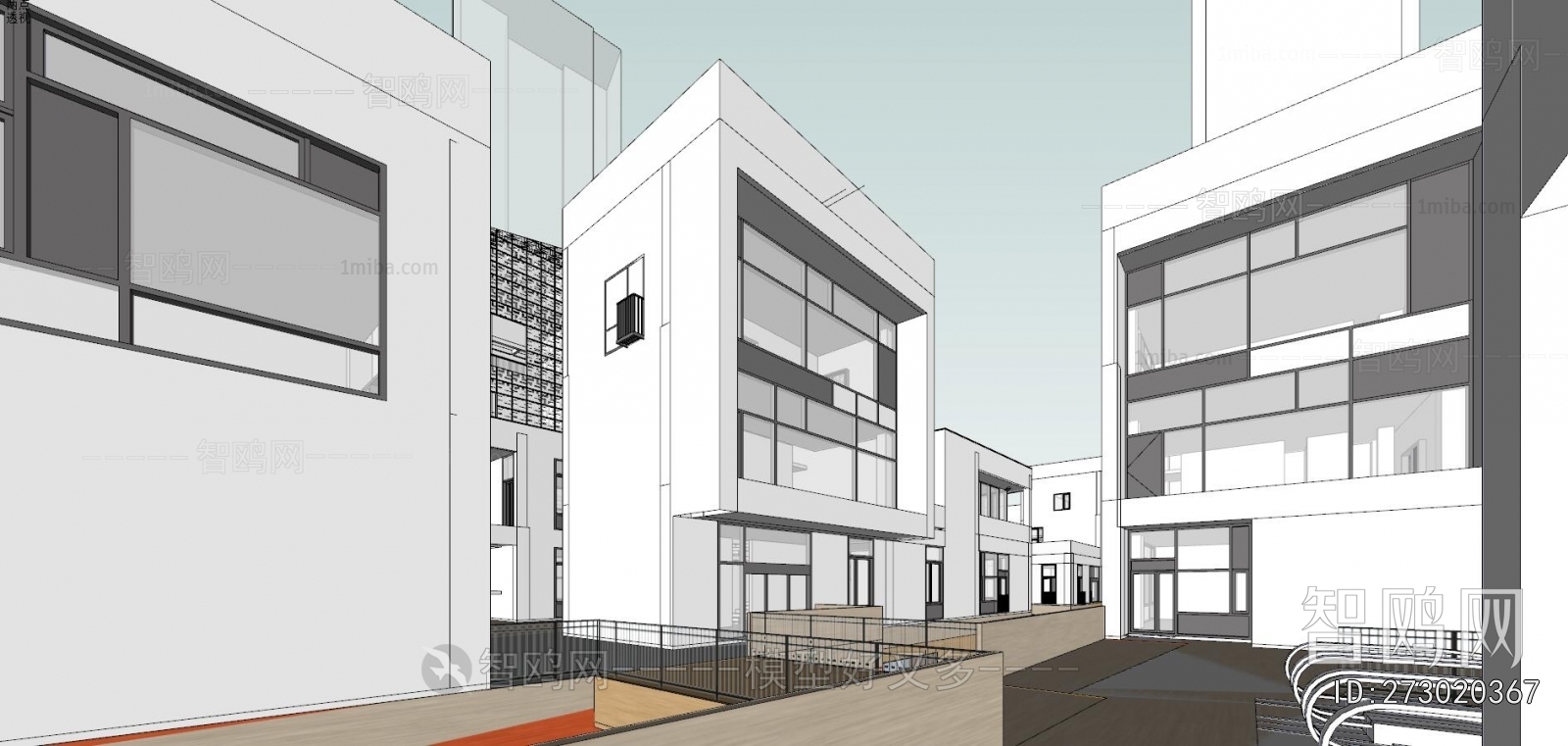 Modern Appearance Of Commercial Building