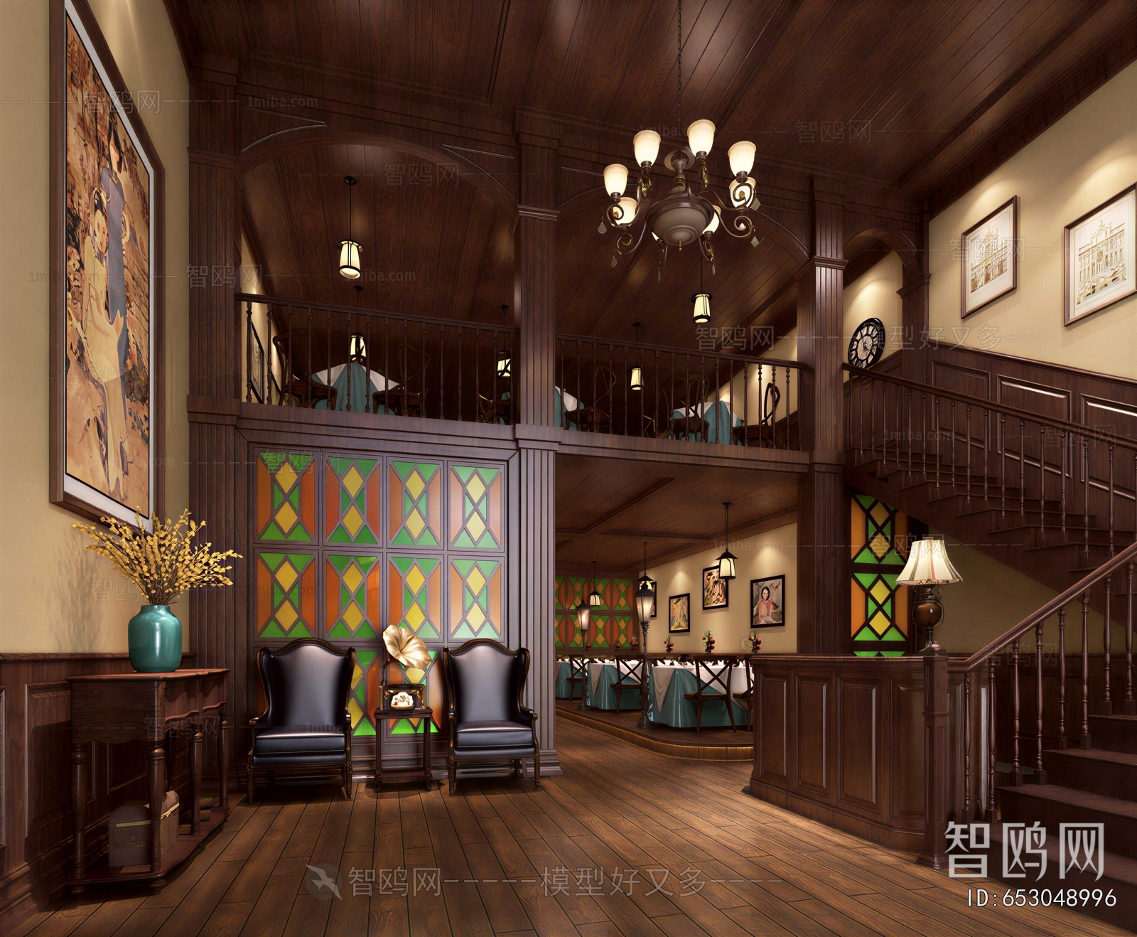 Retro Style Restaurant