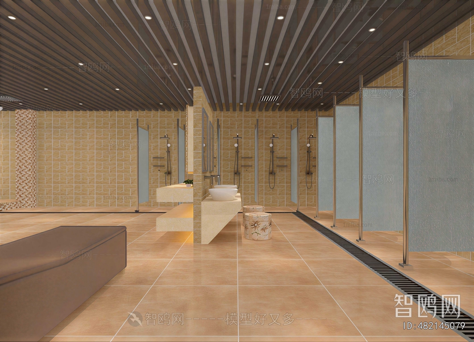 Modern Public Toilet