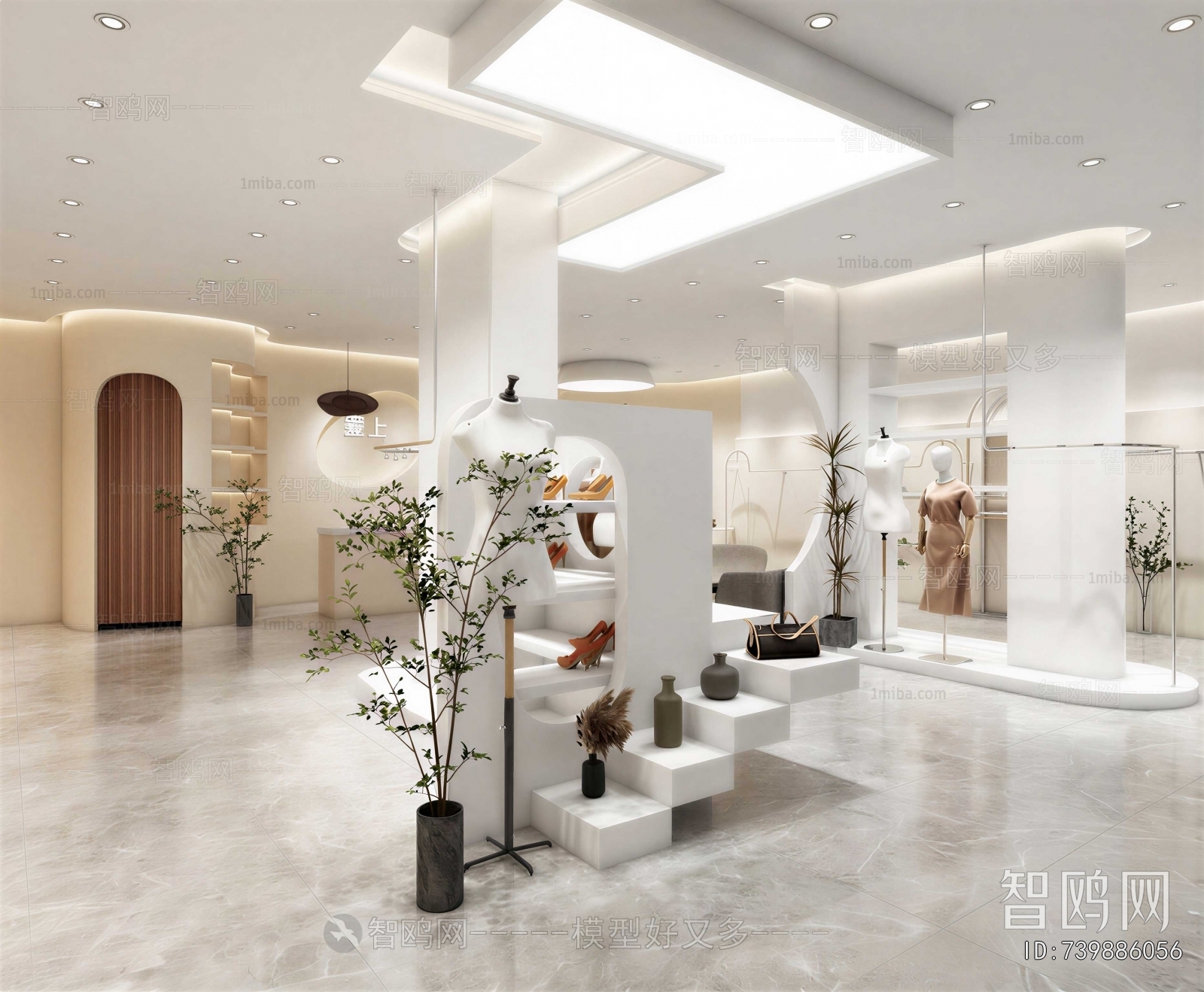 Modern Clothing Store