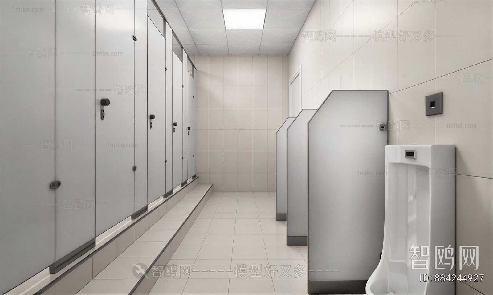 Modern Public Toilet