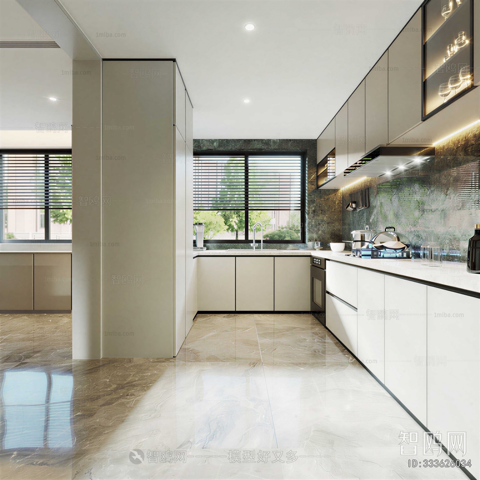 Modern The Kitchen