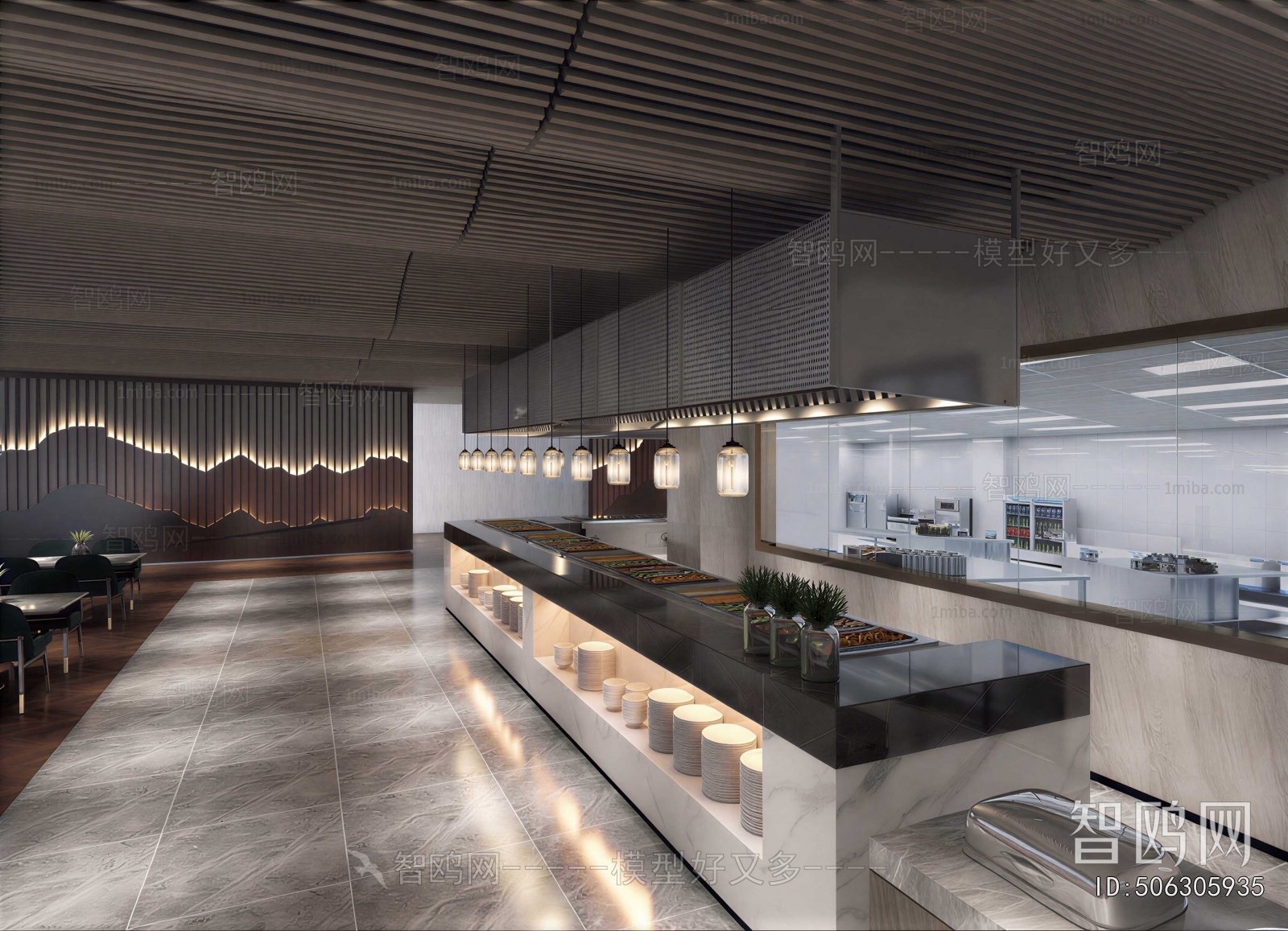 Modern Office Canteen