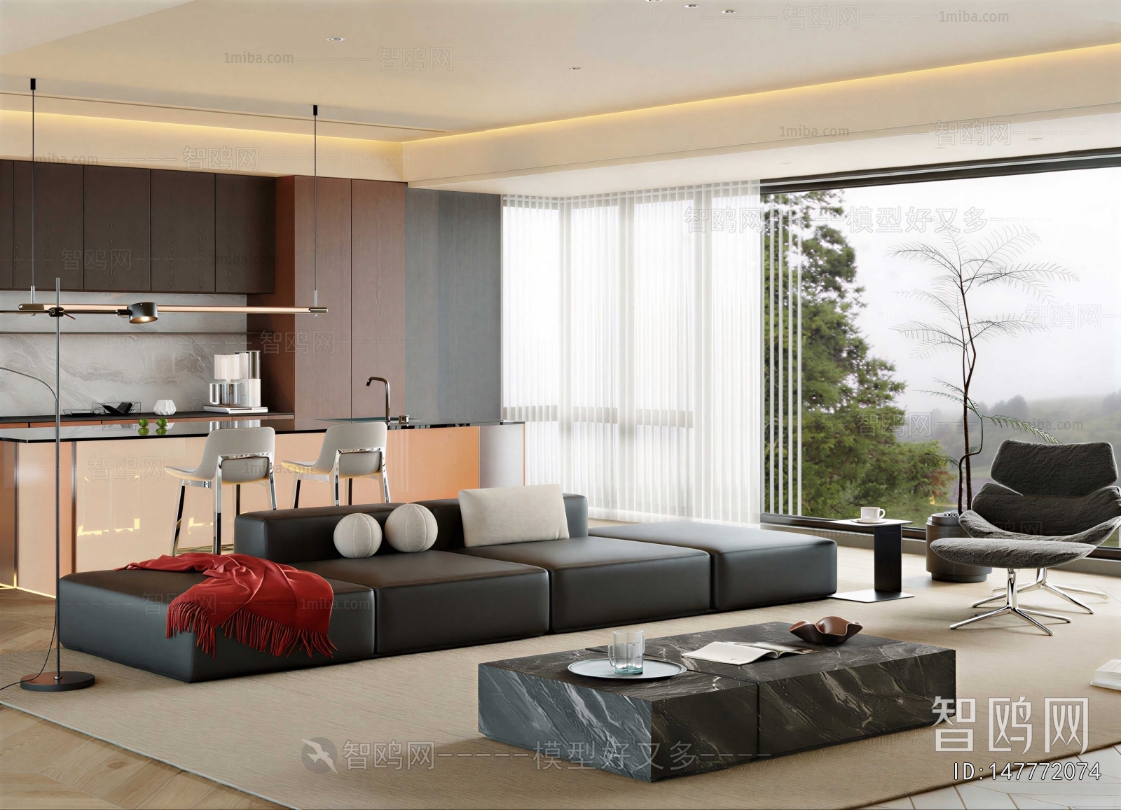 Modern A Living Room