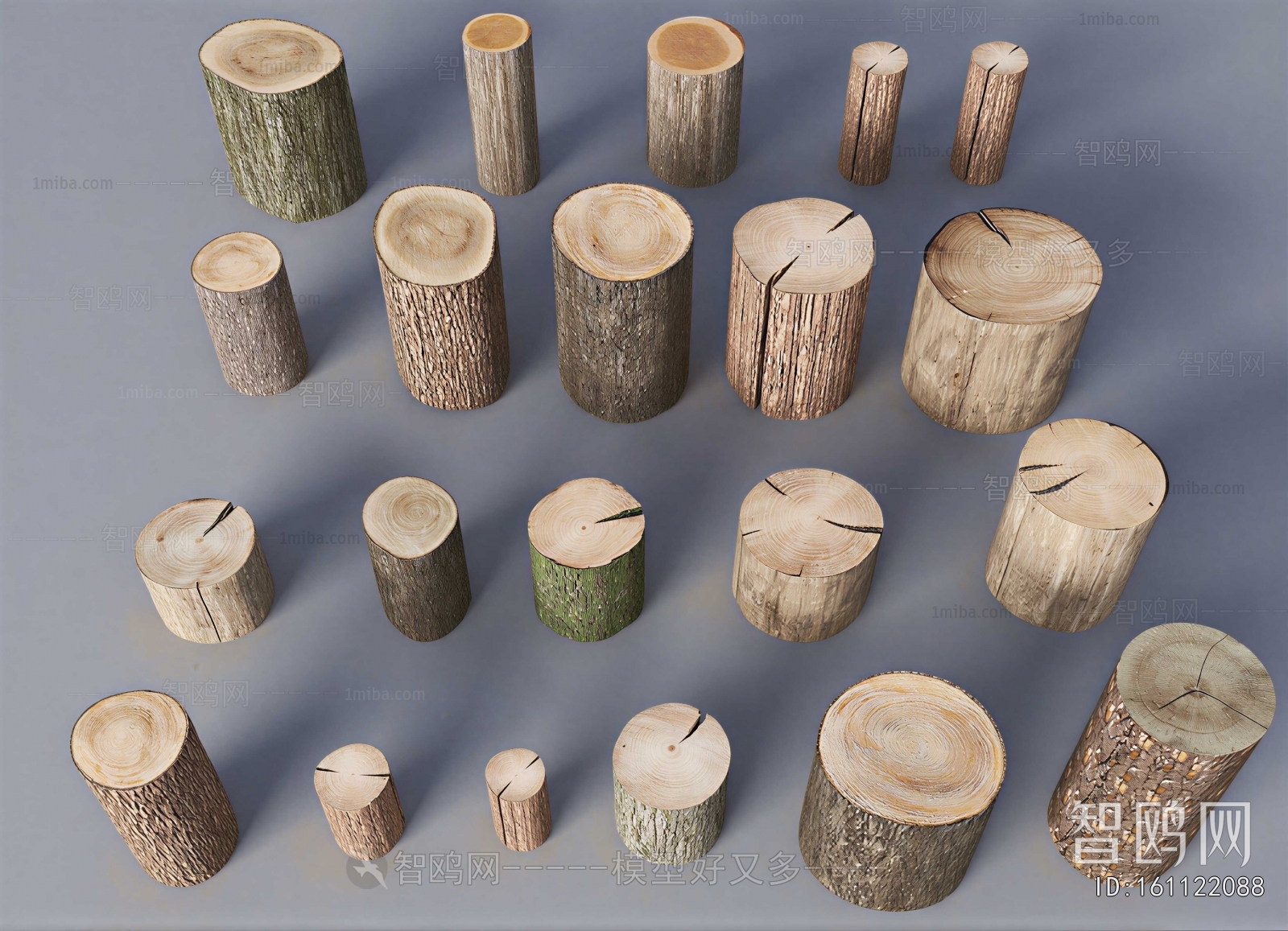 Wabi-sabi Style Stool