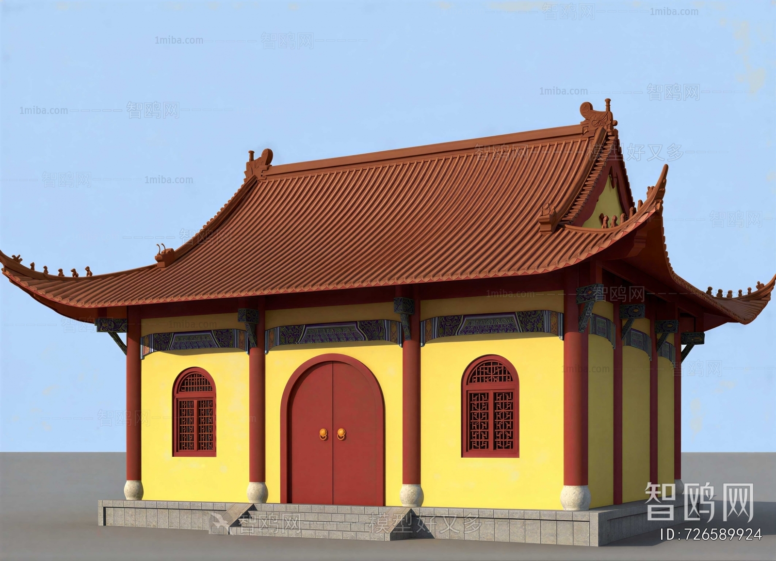 Chinese Style Ancient Architectural Buildings