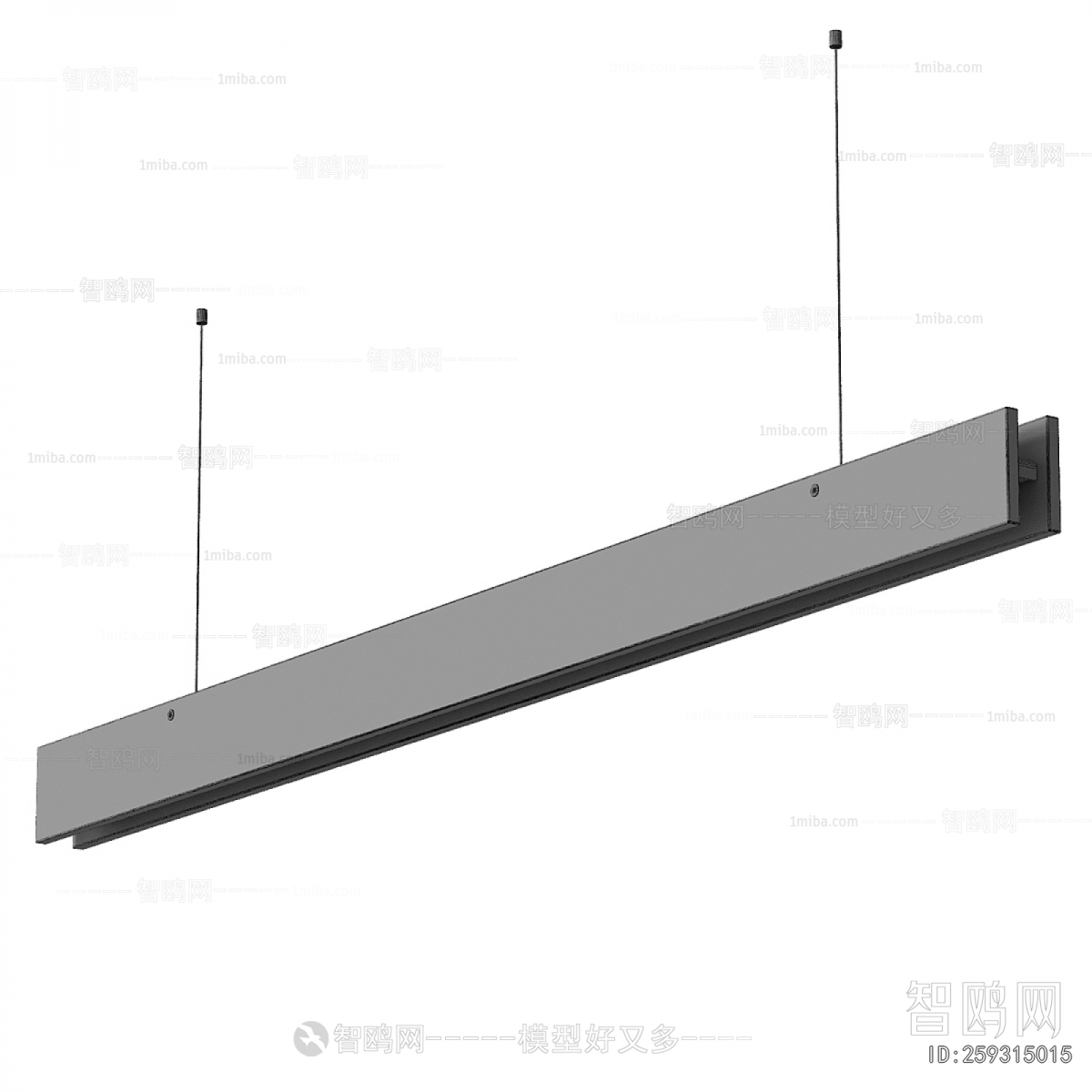 Modern Long Chandelier