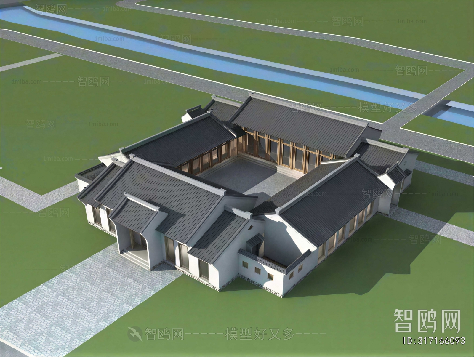 New Chinese Style Detached Villa