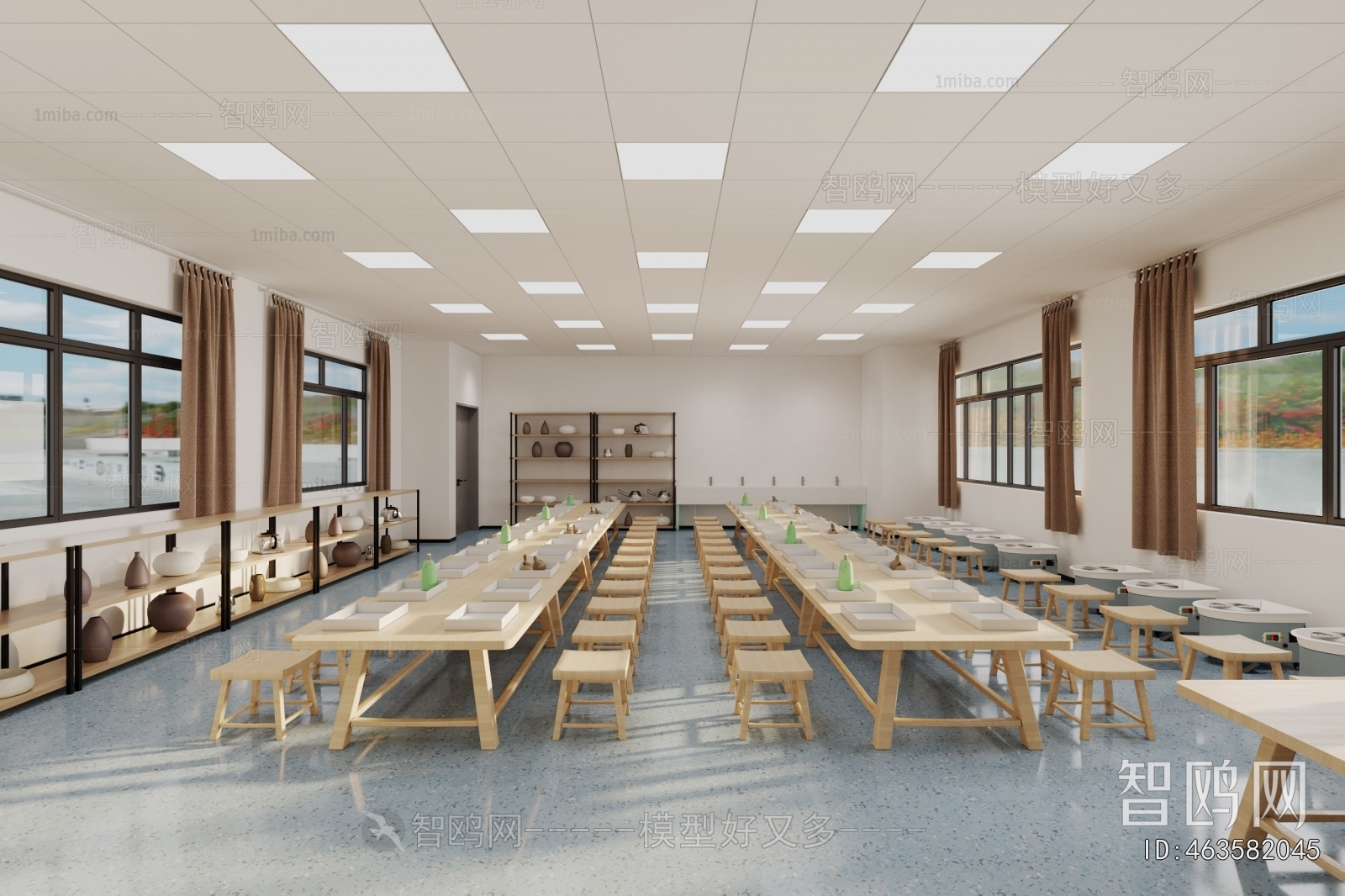 Modern School Classrooms