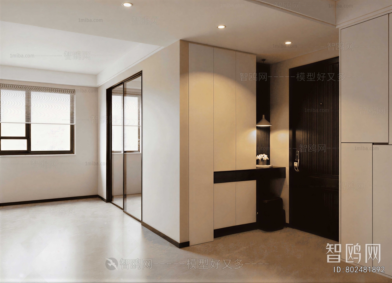 Modern Hallway