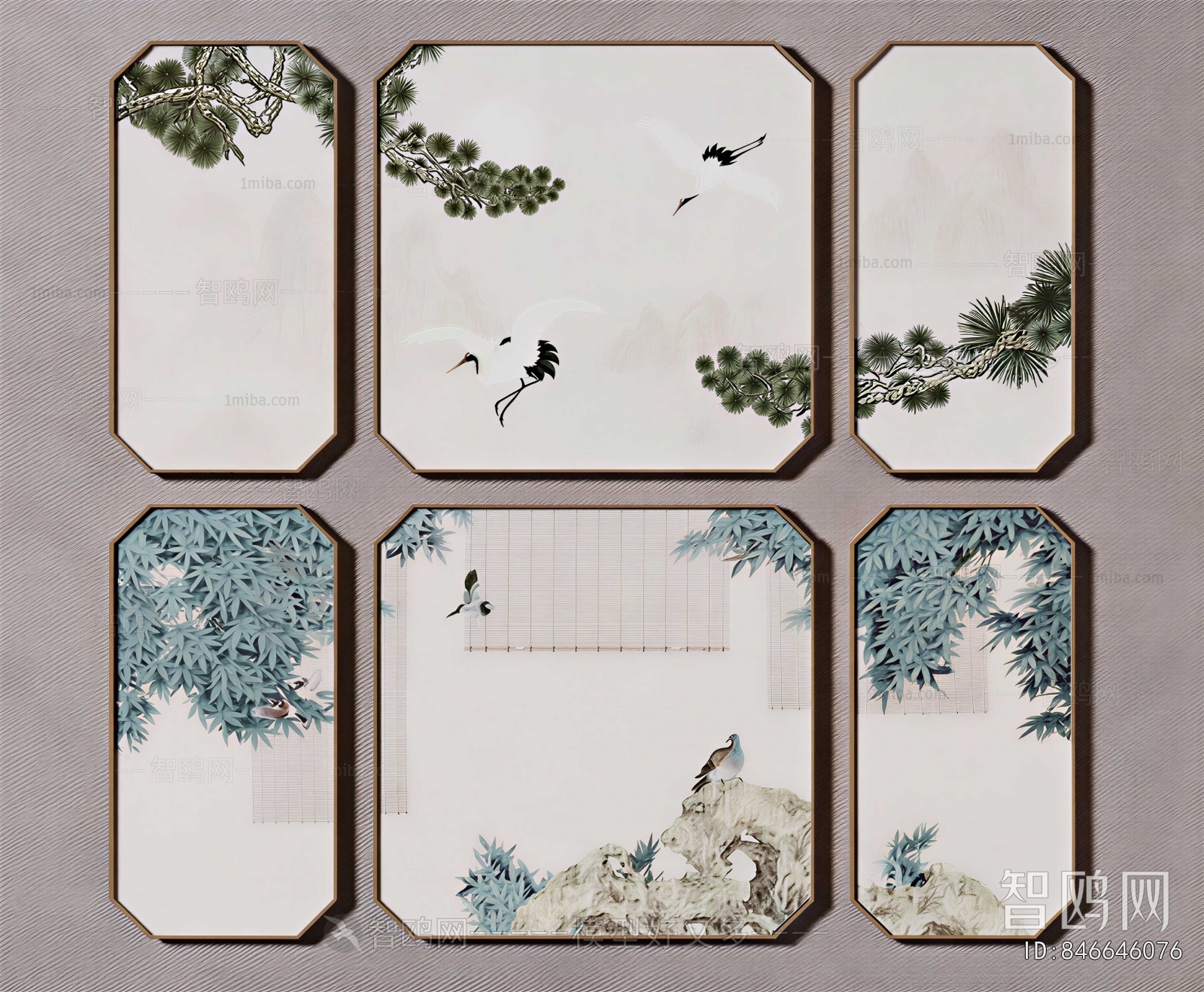 New Chinese Style Painting