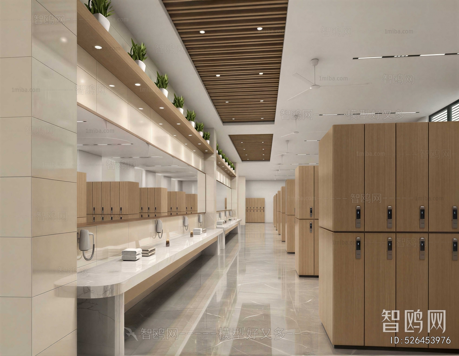 Modern Public Toilet