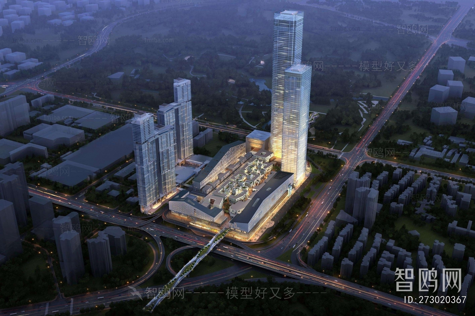 Modern Appearance Of Commercial Building