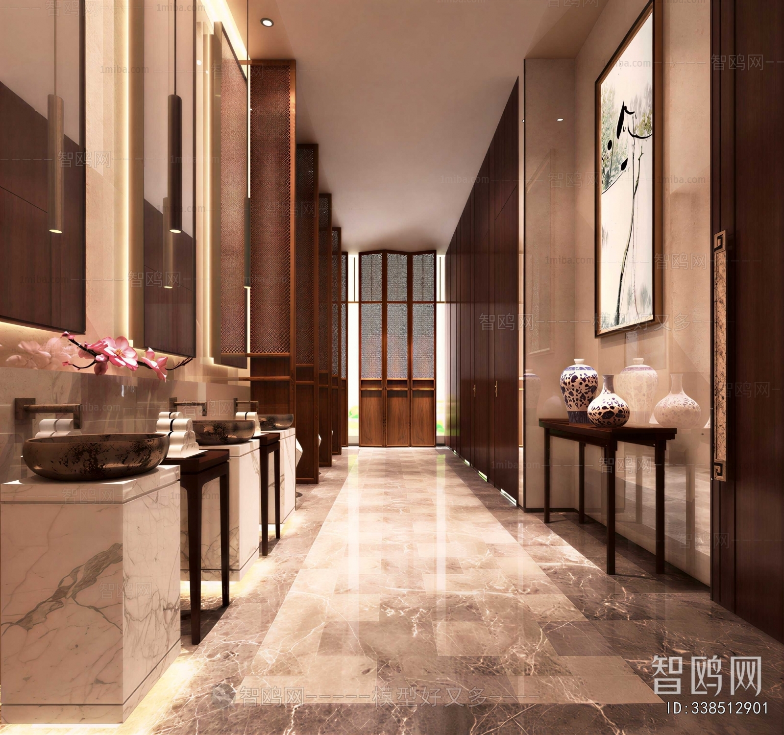 New Chinese Style Public Toilet