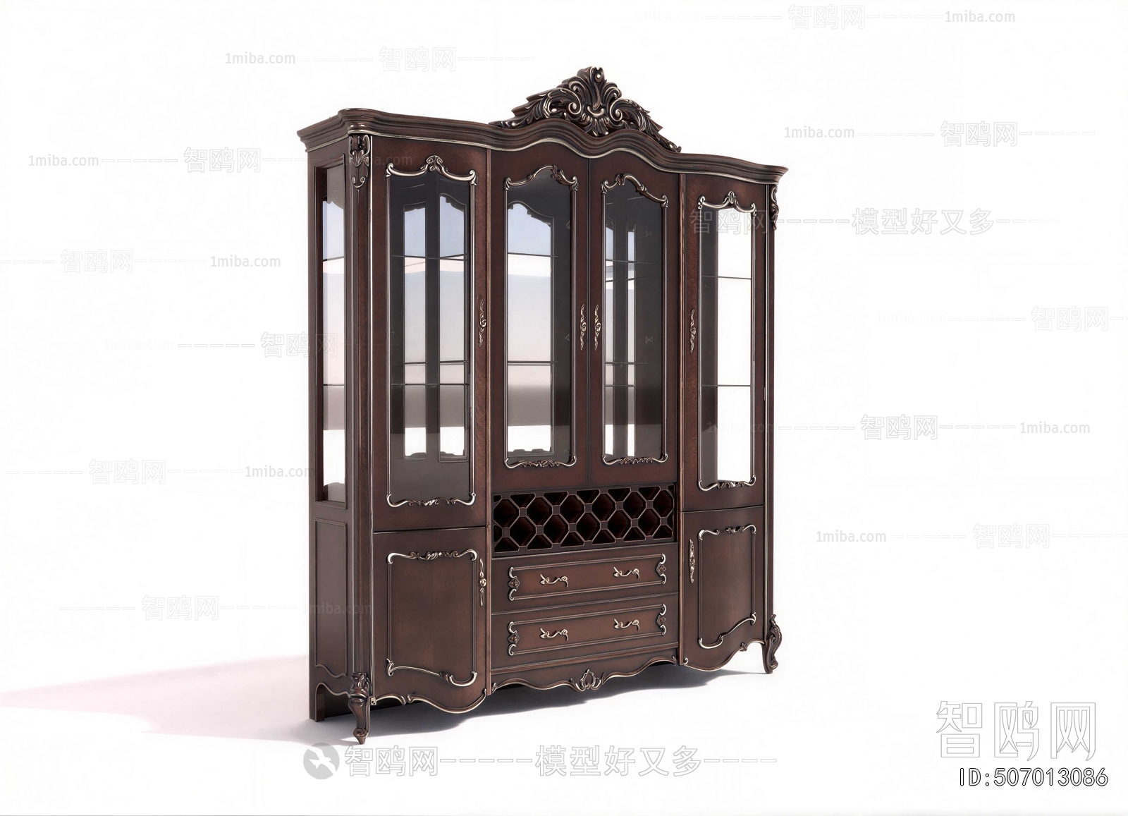 European Style Wine Cabinet