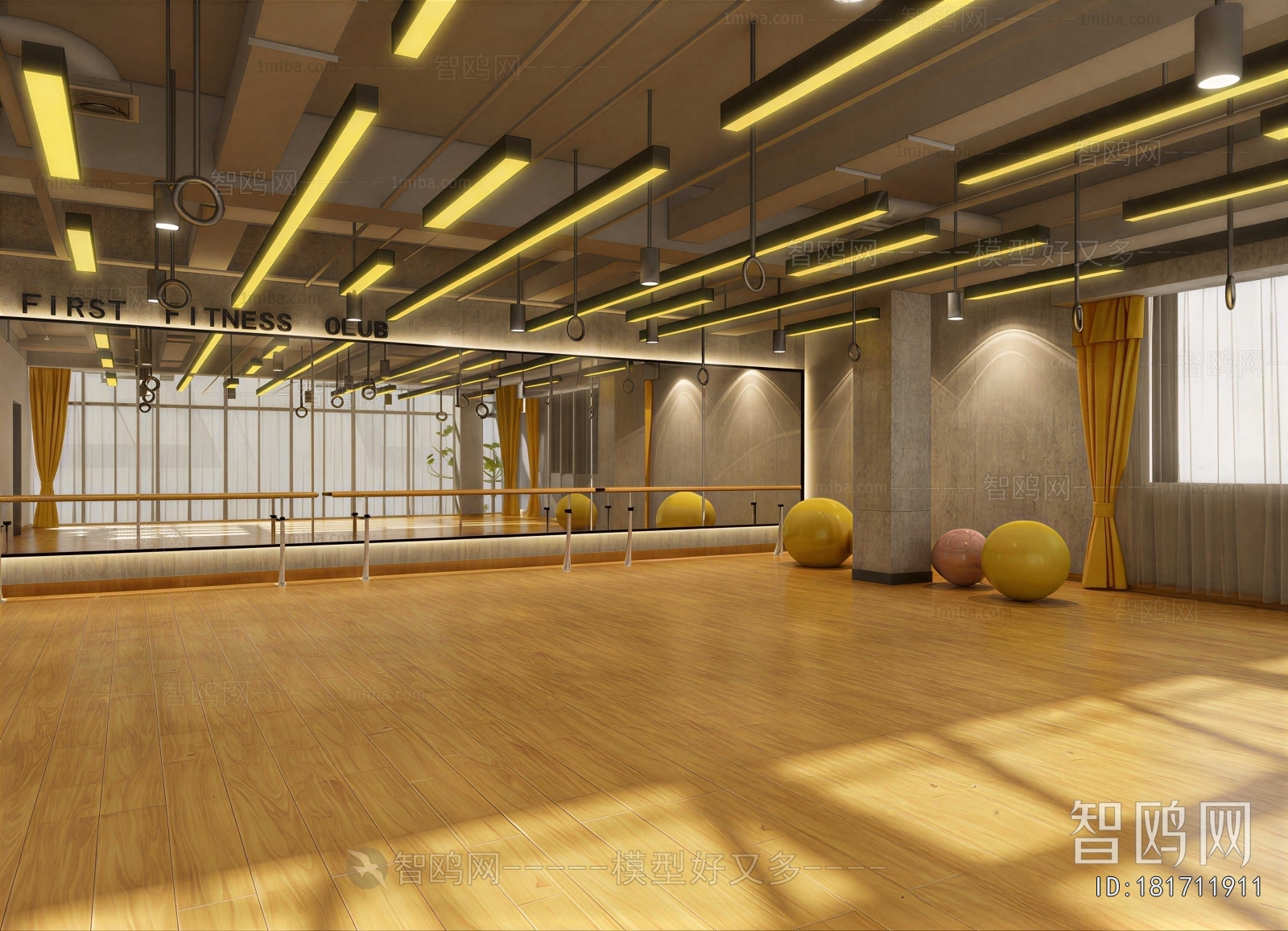 Modern Dance Classroom