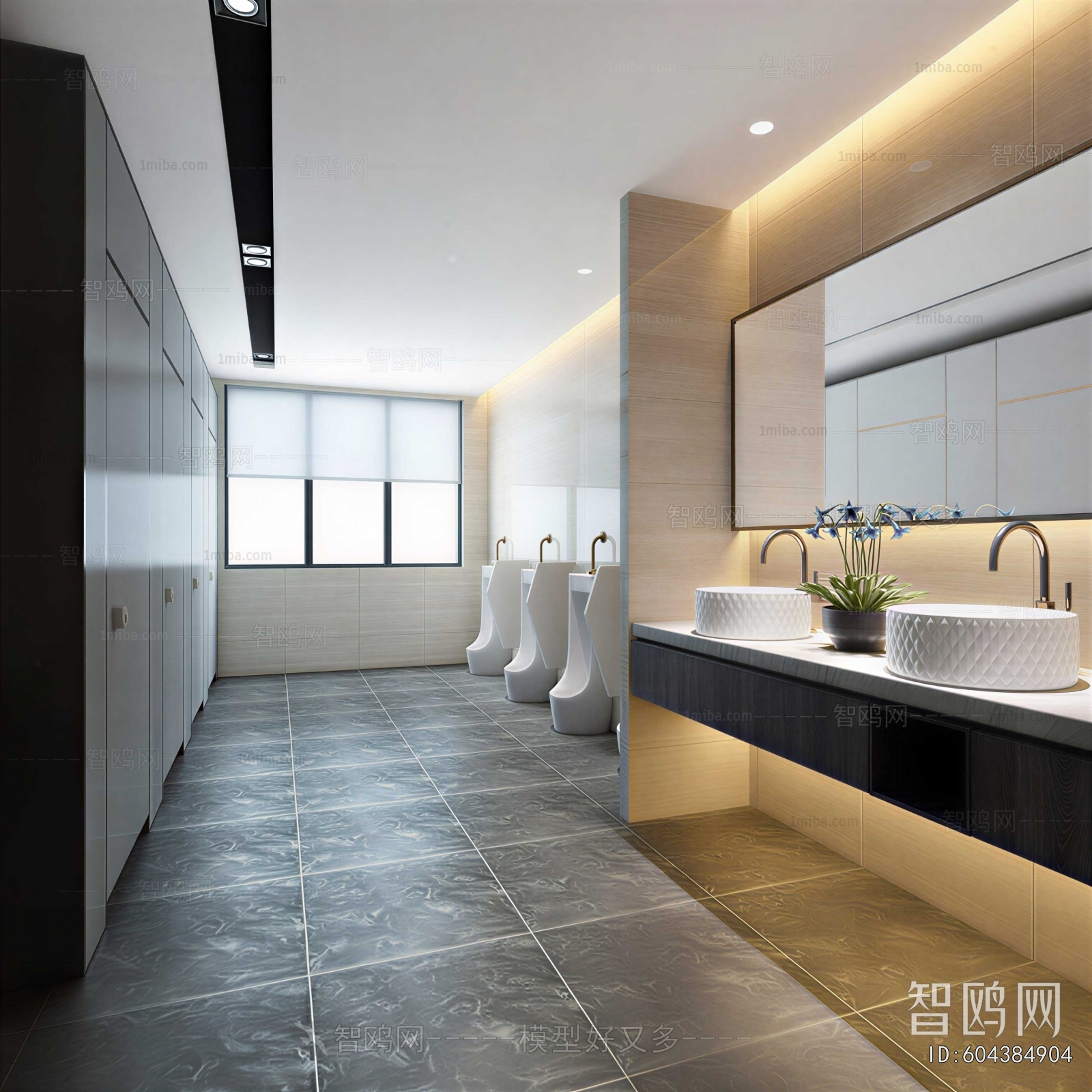 Modern Public Toilet