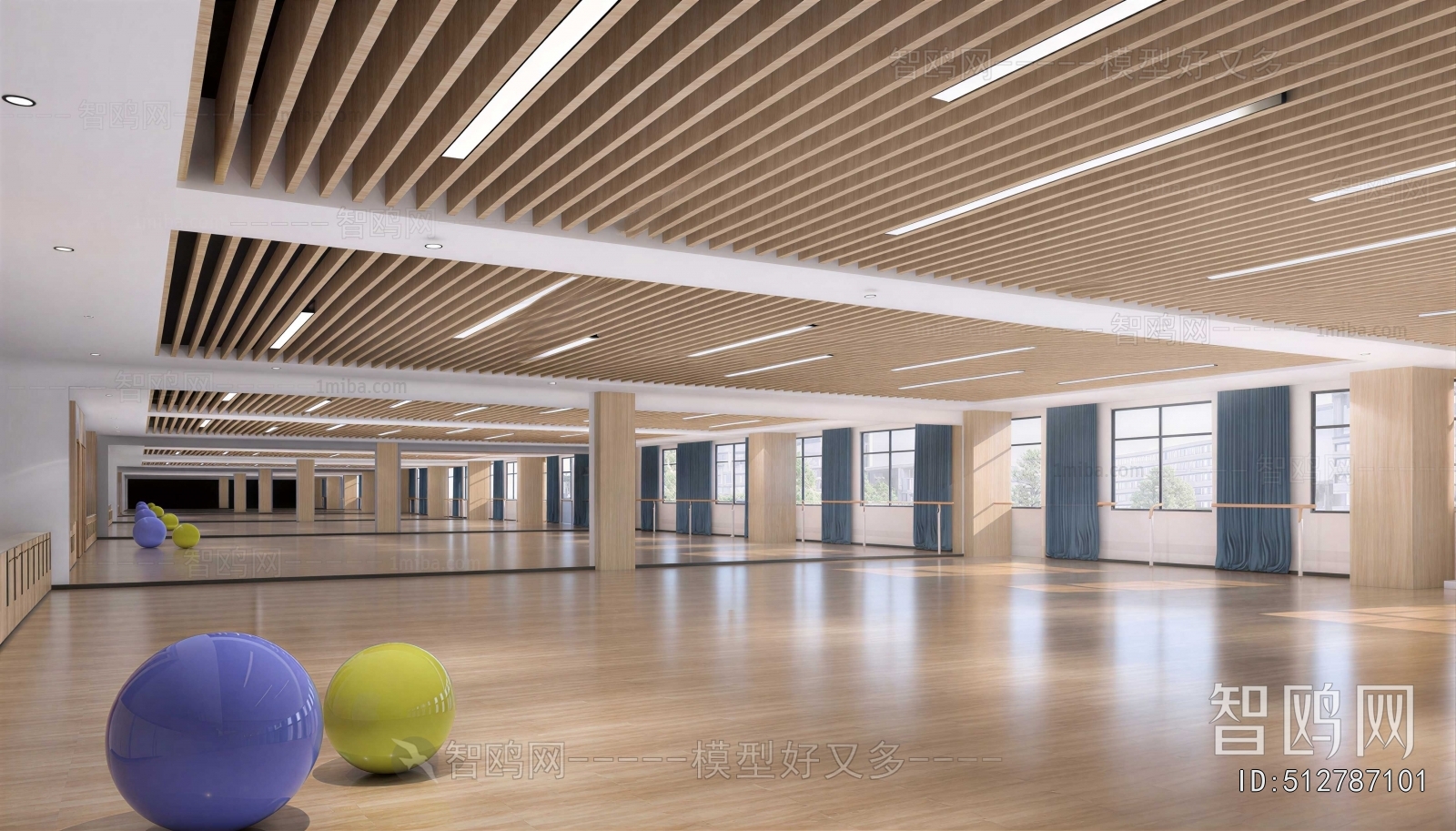 Modern Dance Classroom