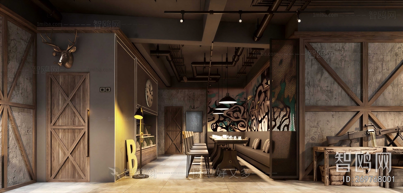 Industrial Style Restaurant