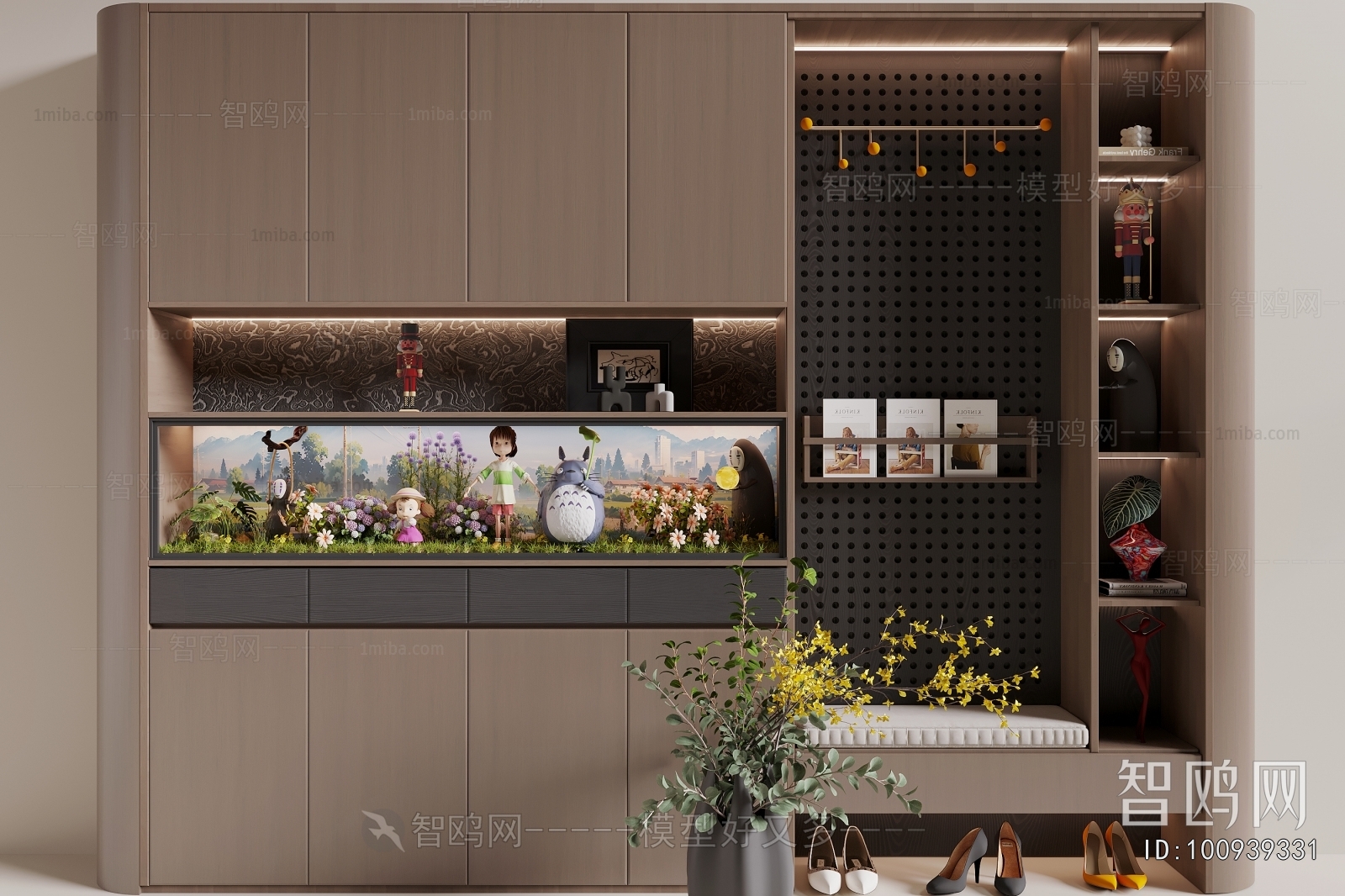 Modern Shoe Cabinet