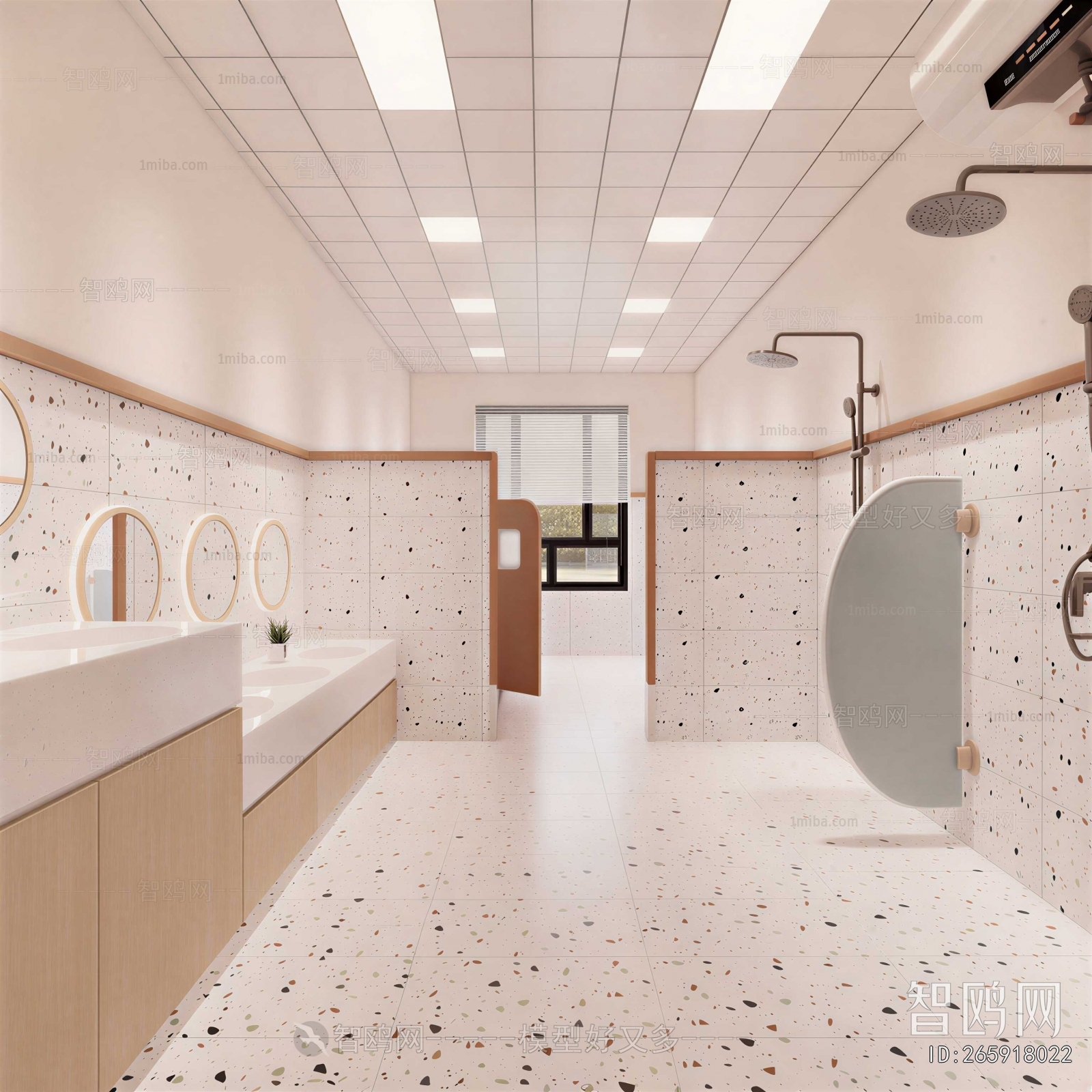 Modern Public Toilet