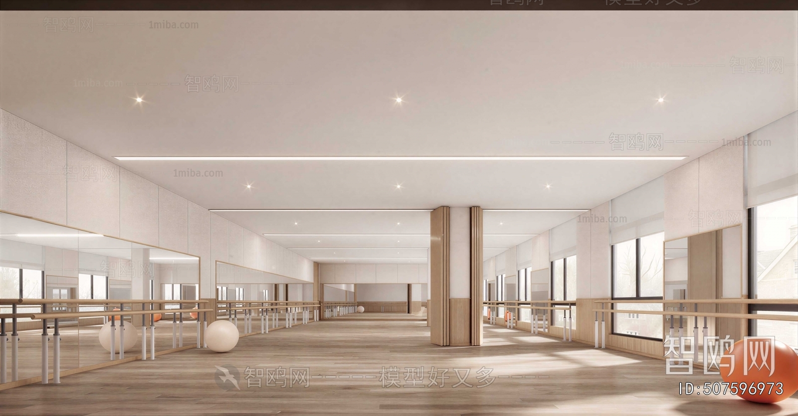 Modern Dance Classroom