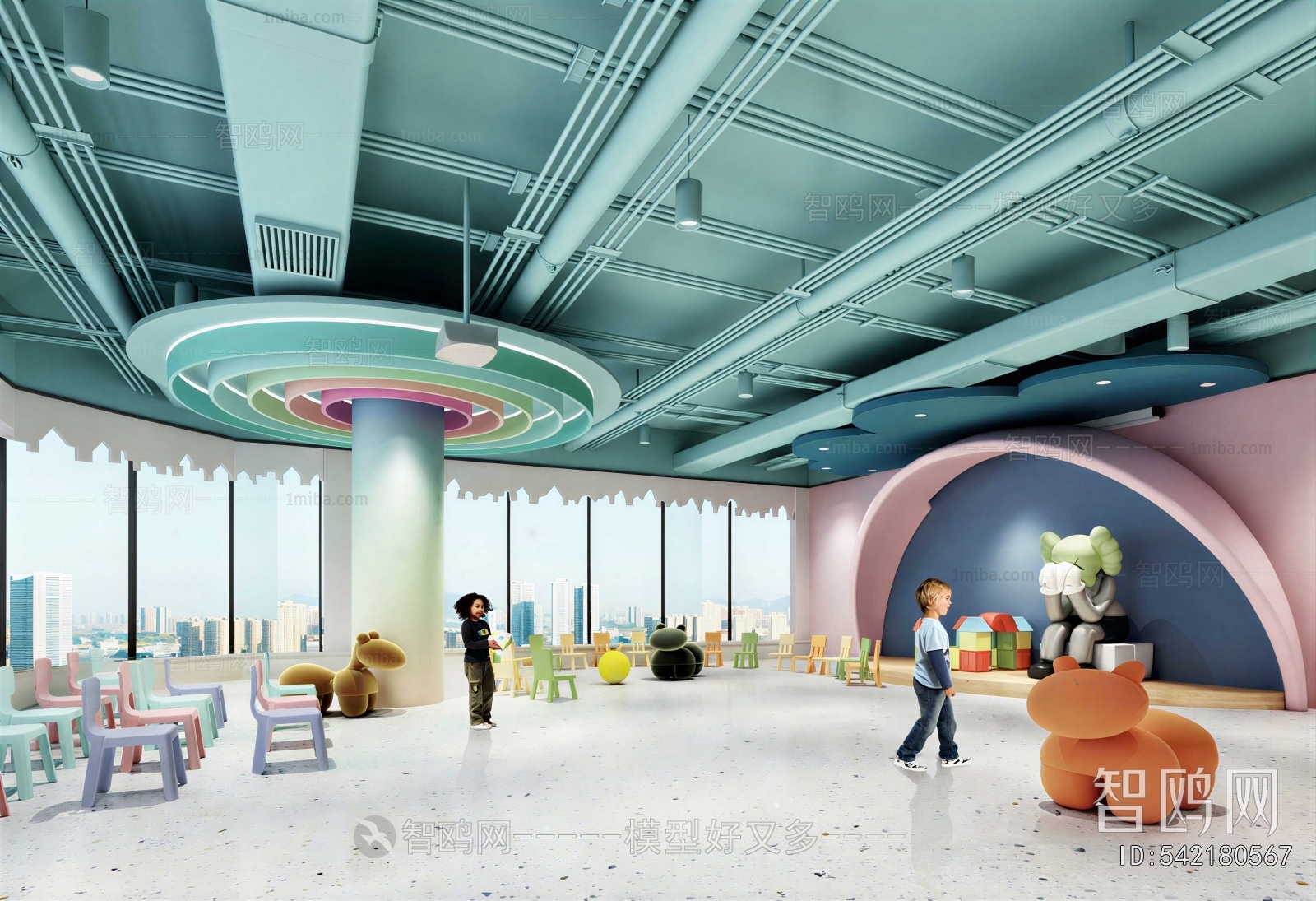 Modern Children's Playroom