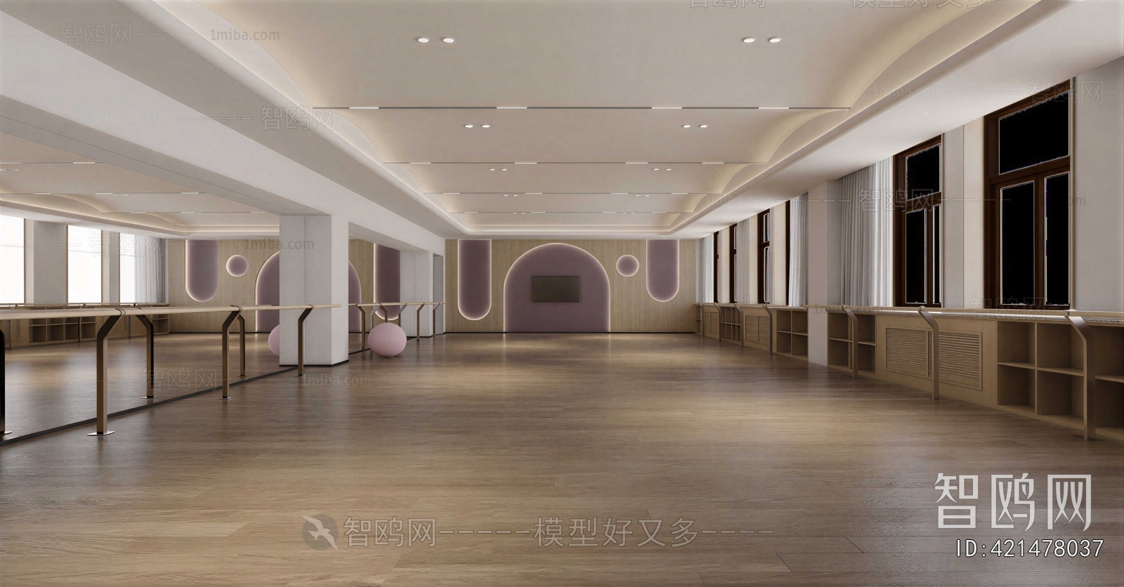 Modern Dance Classroom