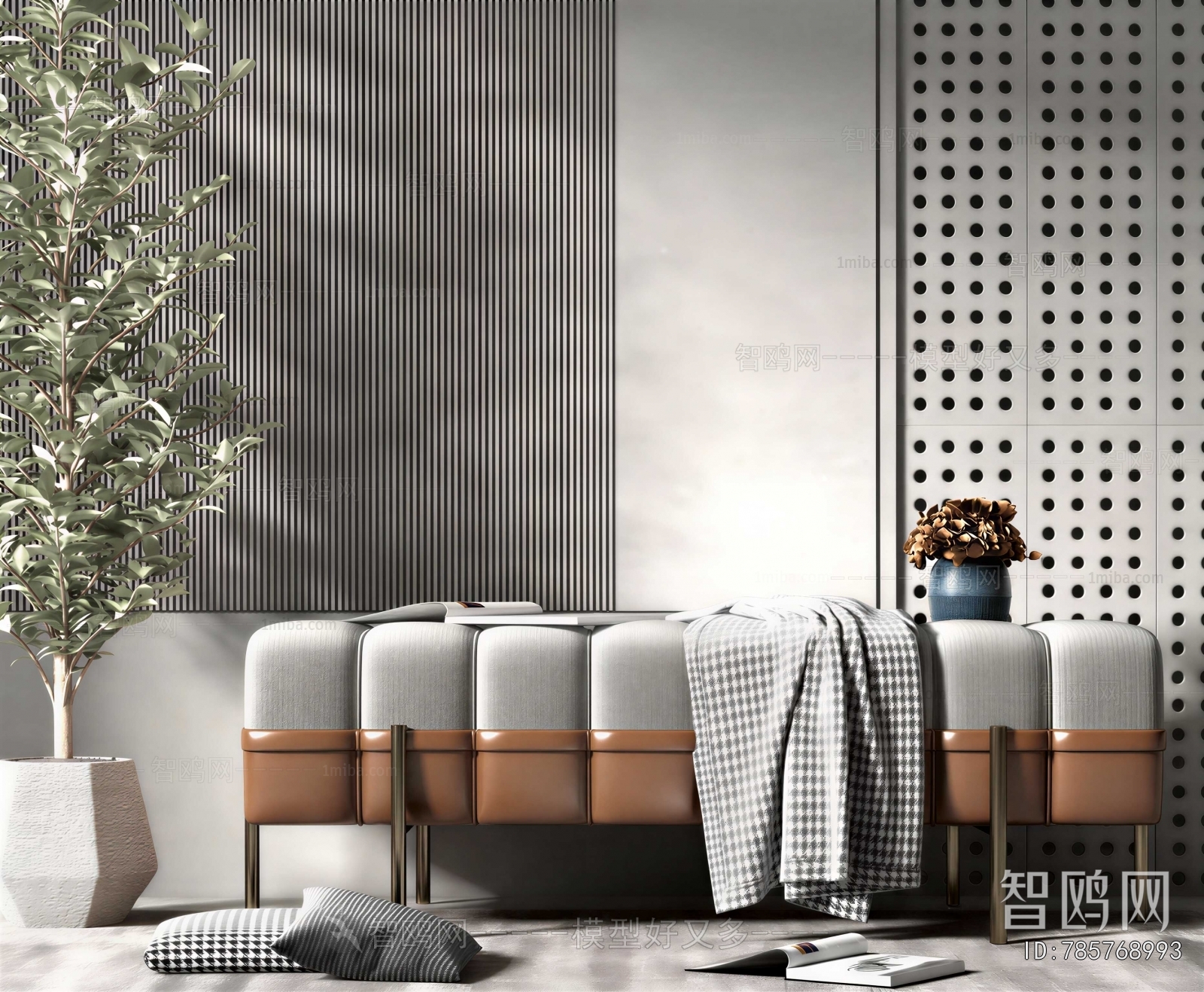 Modern Sofa Stool