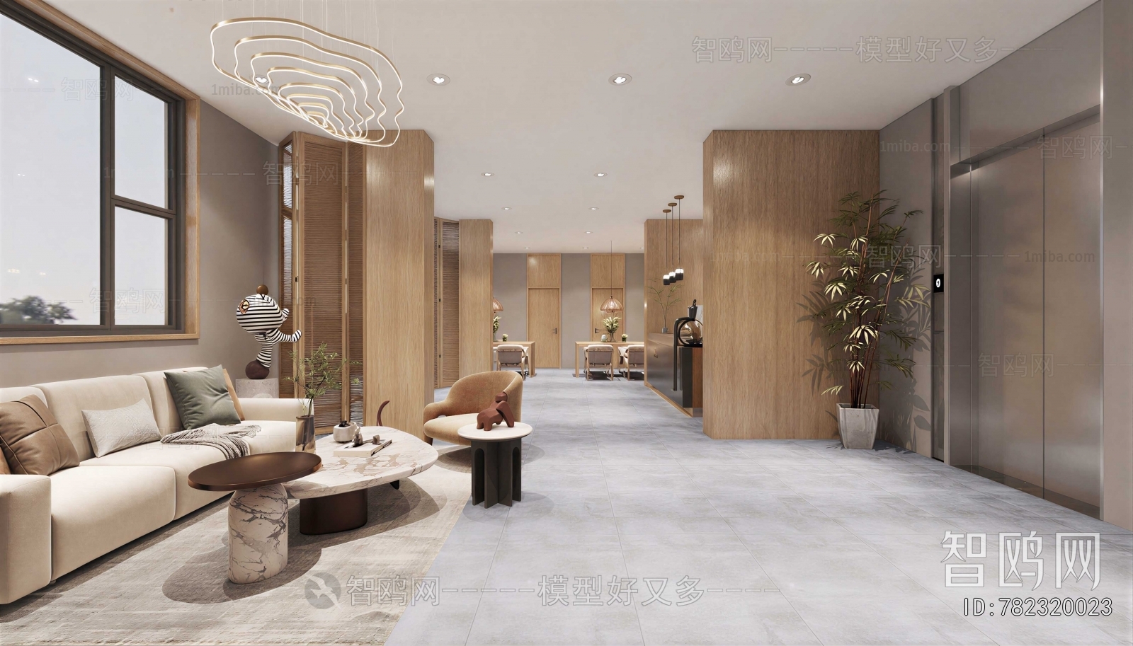 Modern Office Rest Area