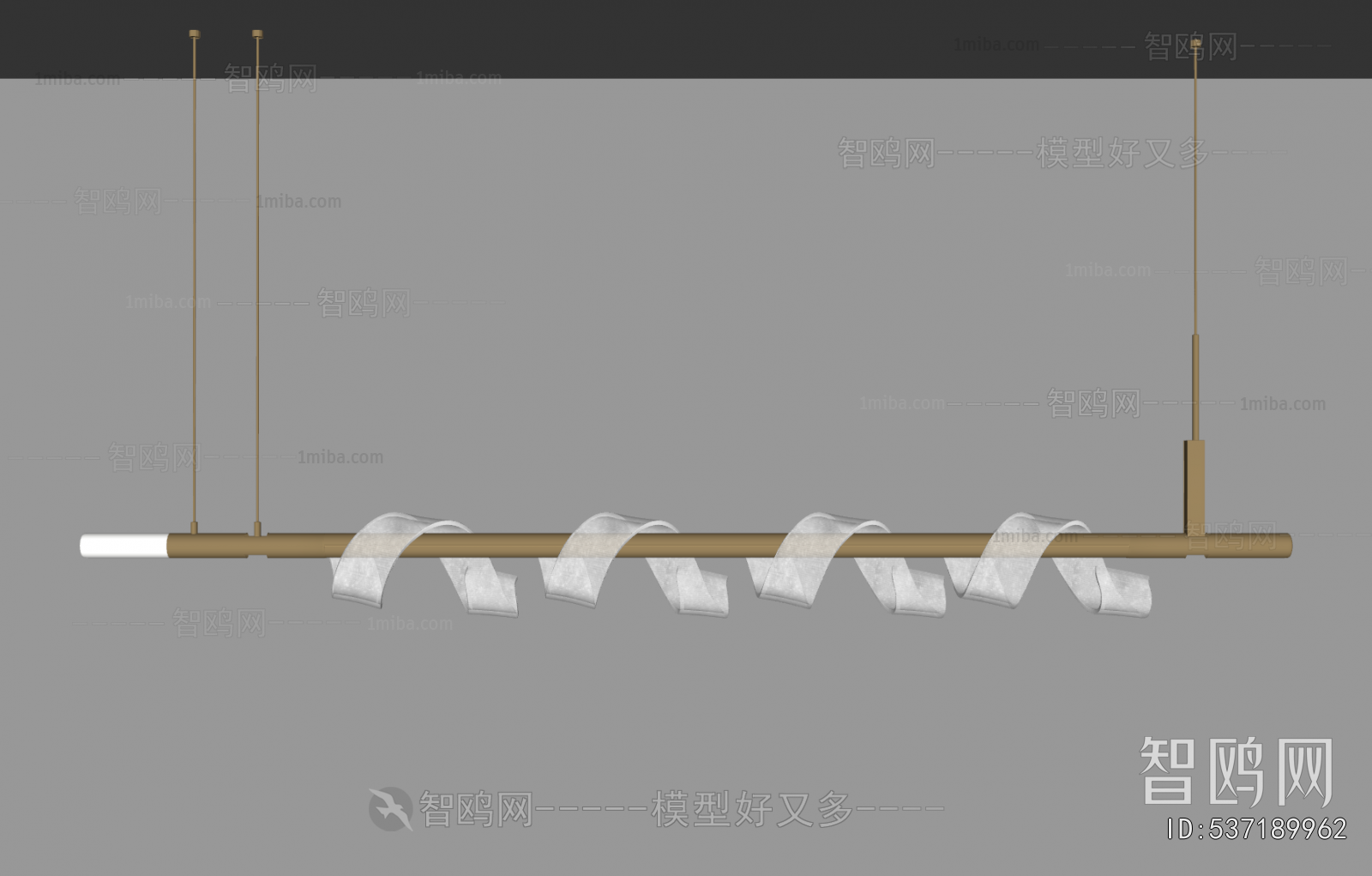 Modern Long Chandelier