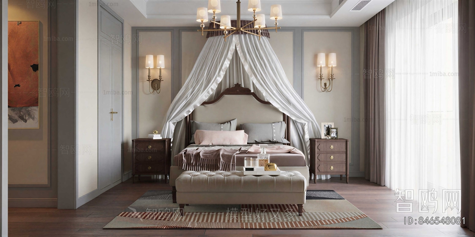 American Style Bedroom